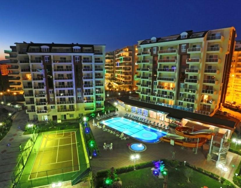 Ylellinen 1+1 asunto vuorinäköalalla, Alanya - Avsallar