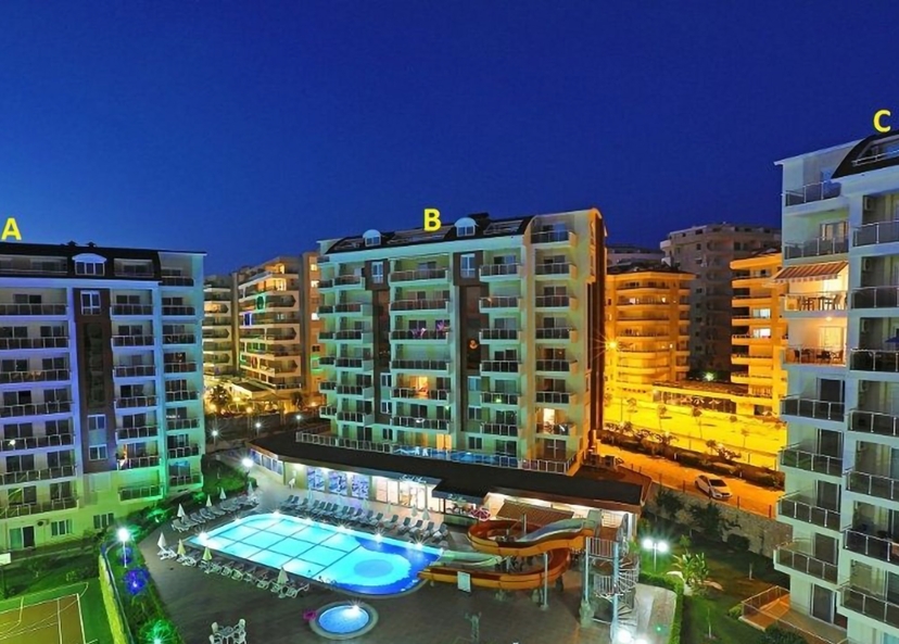 Ylellinen 1+1 asunto vuorinäköalalla, Alanya - Avsallar