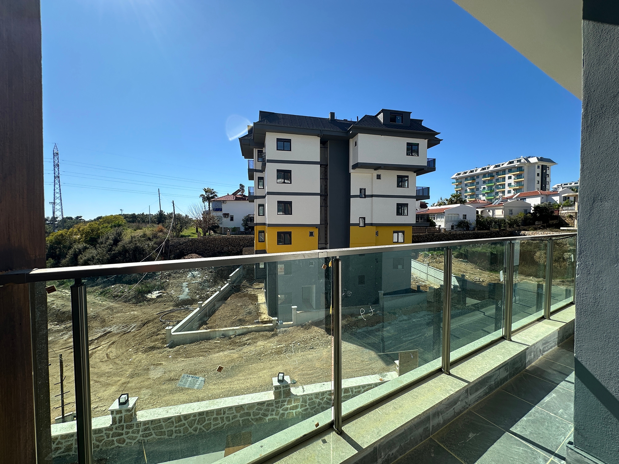 Luxuriöse 2+1 Wohnung mit Bergblick in Avsallar, Alanya