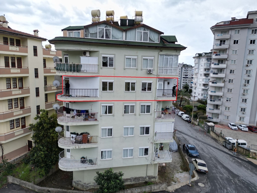 Gemütliche 2+1 Wohnung mit Bergblick in Cikcilli, Alanya