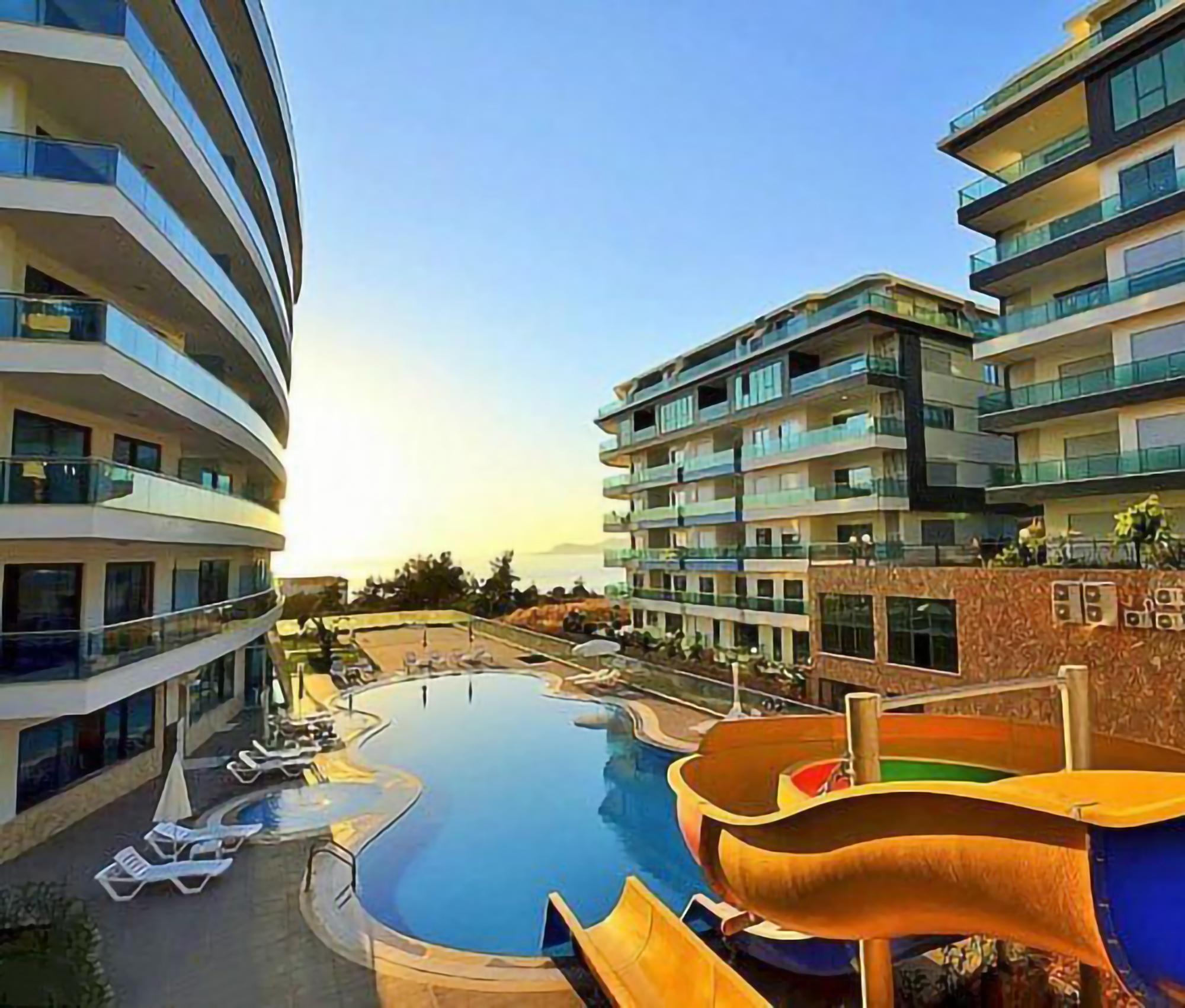 Luxury 2+1 Apartment with Sea and Mountain Views, Alanya - Kargicak