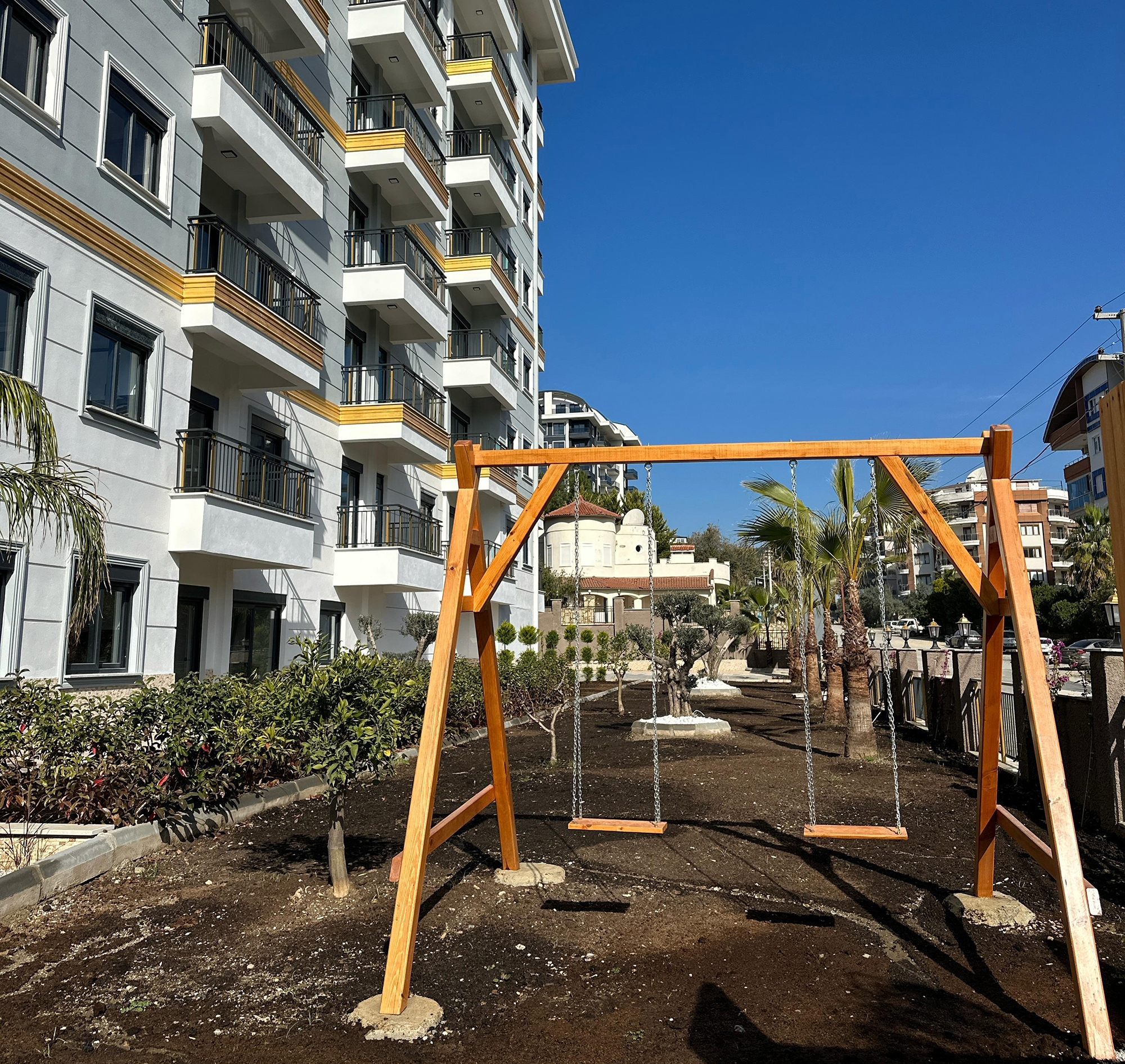 Modern Luxury 1+1 Apartment with Sea and Mountain Views, Alanya