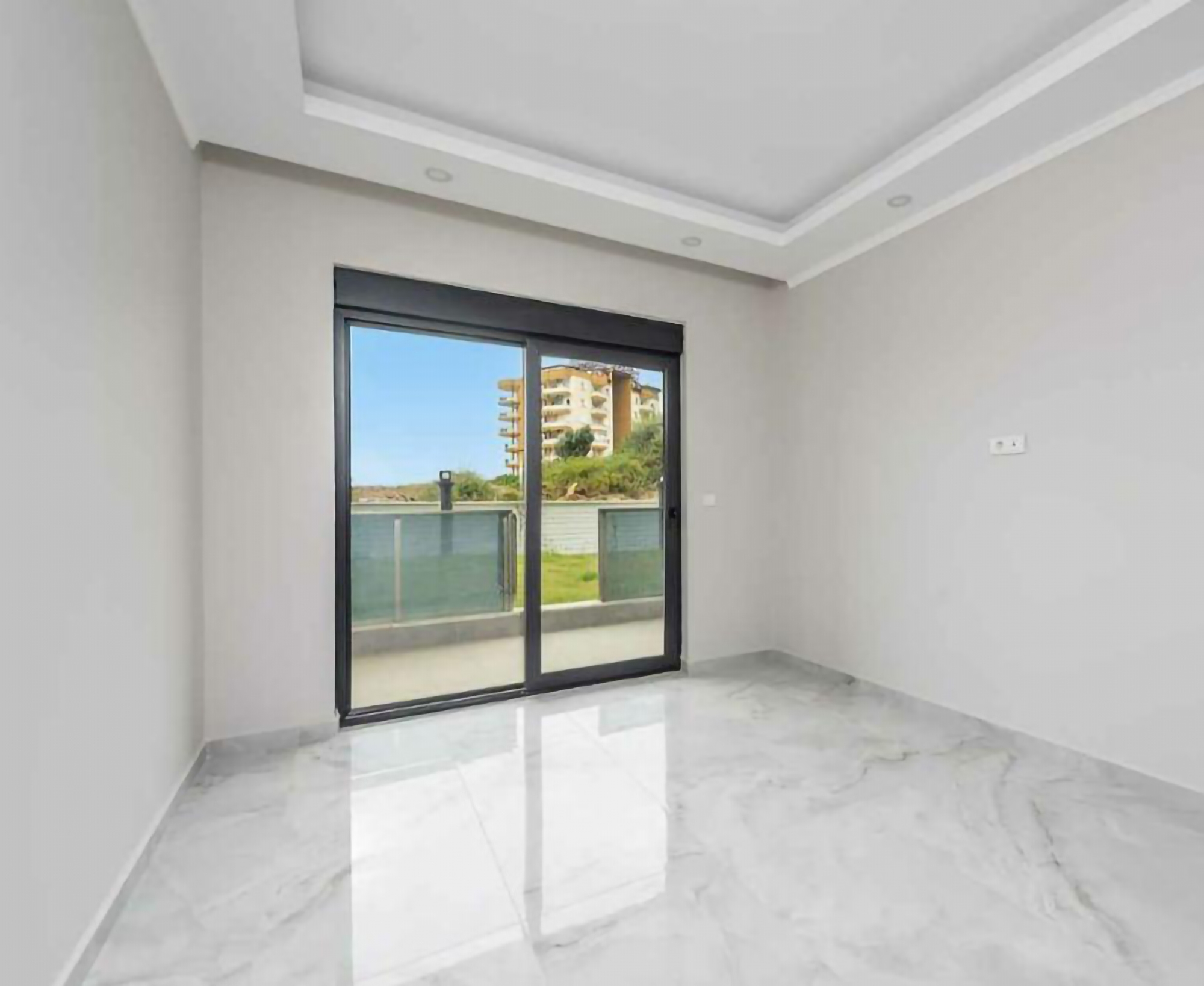 Modern 1+1 lägenhet med bergsutsikt, Avsallar, Alanya