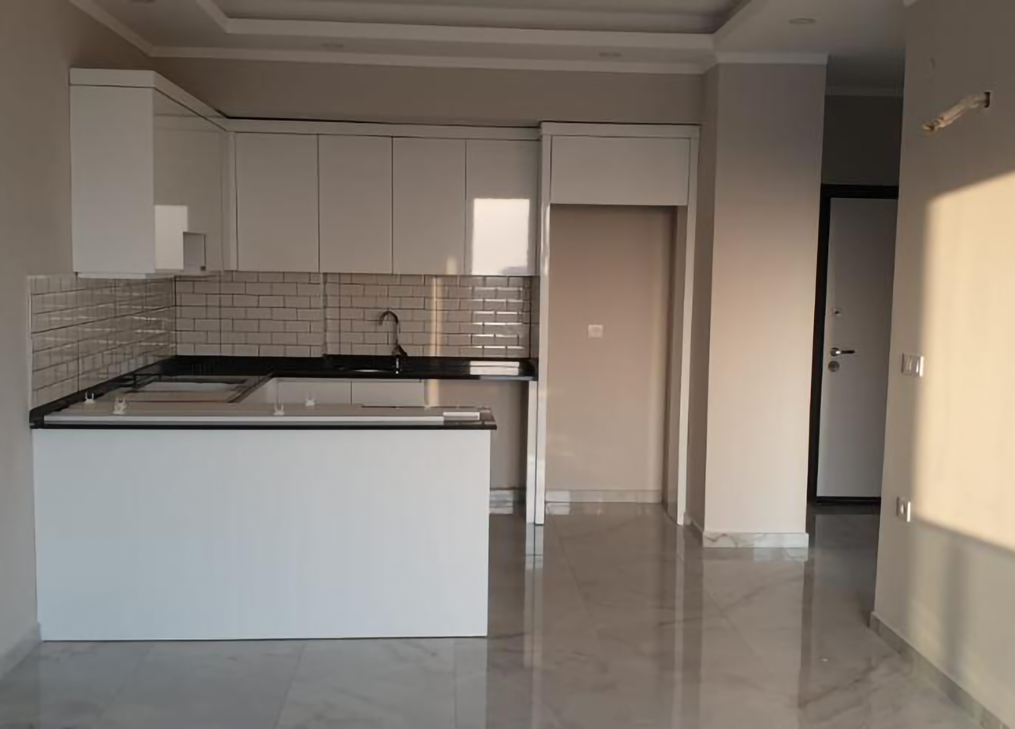 Modern 1+1 lägenhet med bergsutsikt, Avsallar, Alanya