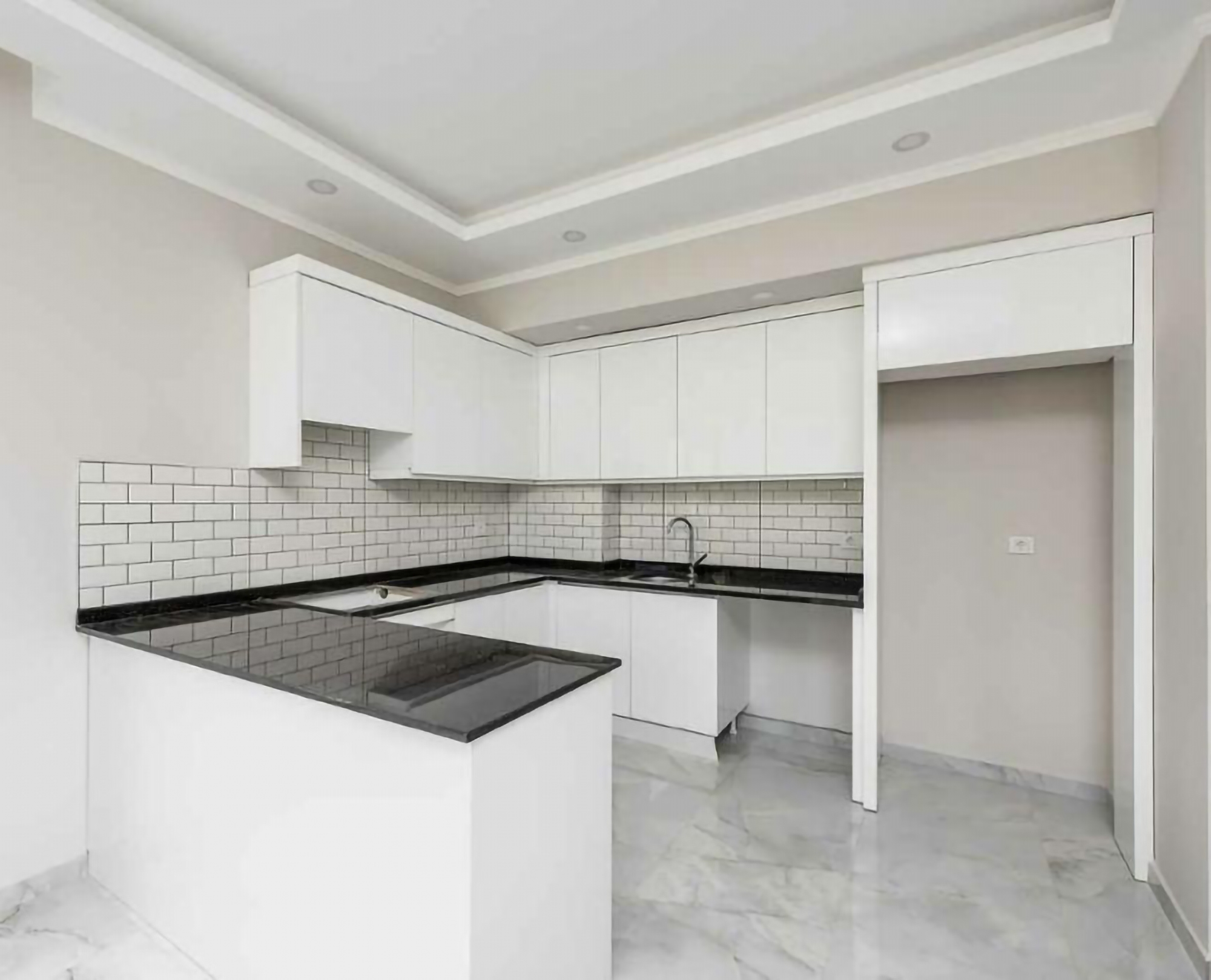 Modern 1+1 lägenhet med bergsutsikt, Avsallar, Alanya