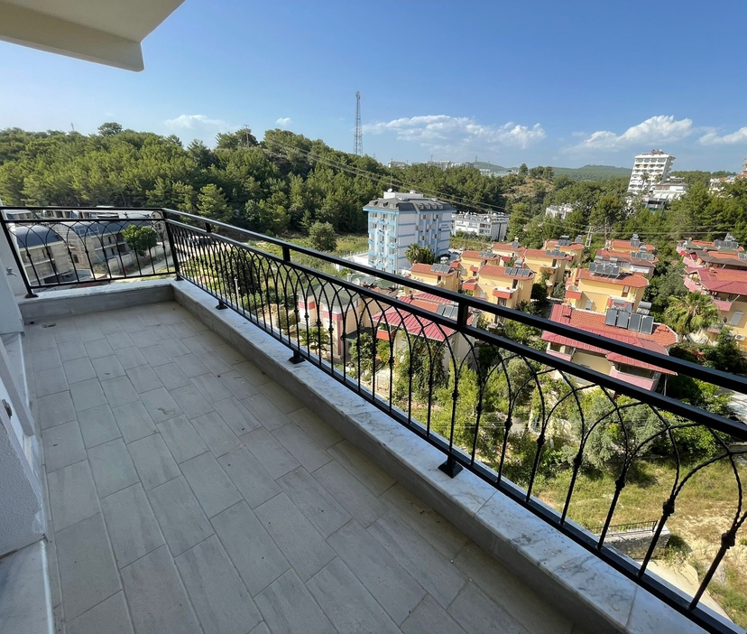 Luksuriøs 1+1 leilighet med fjellutsikt, Alanya Avsallar