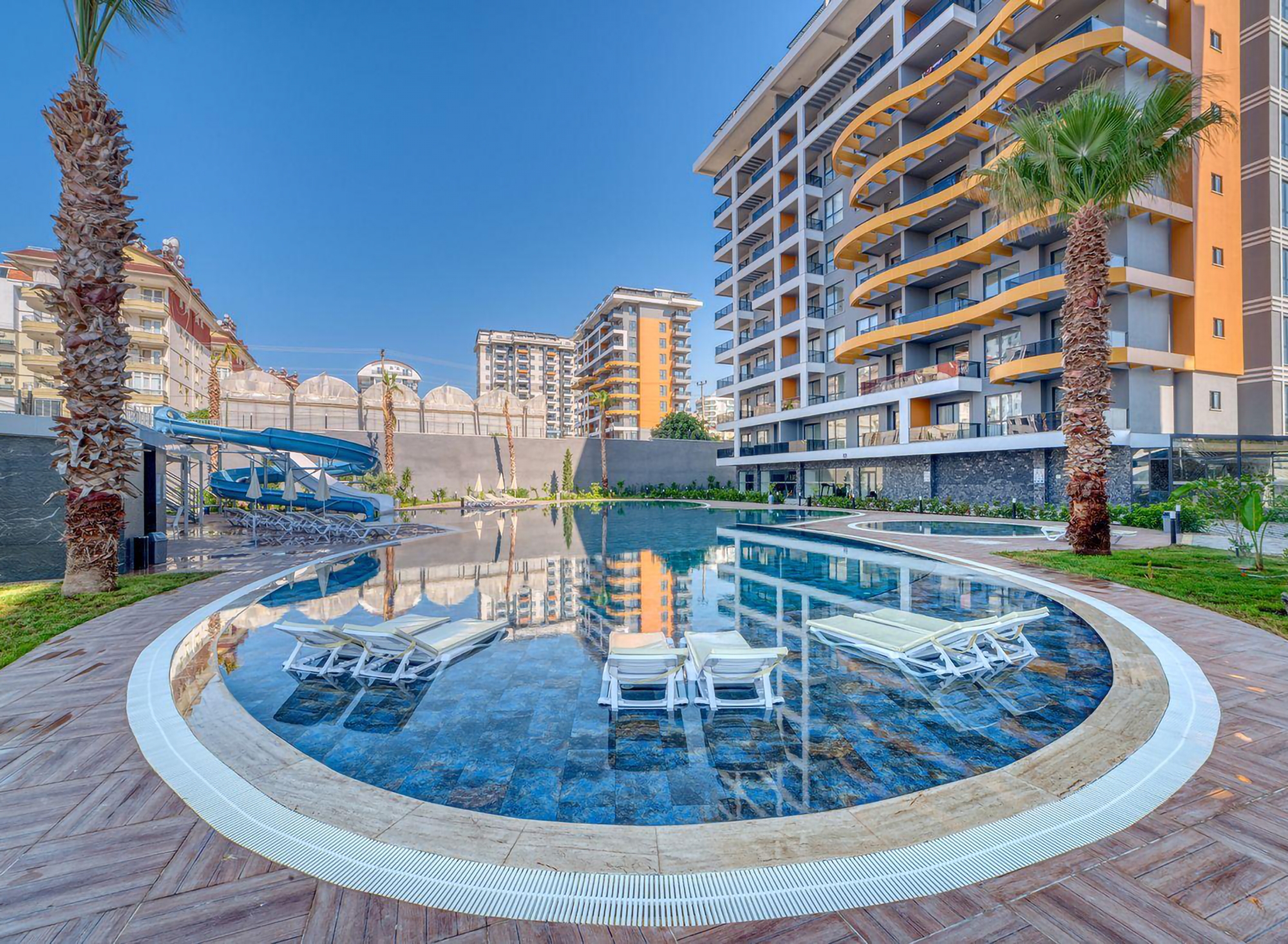 Modern 1+1 lägenhet i Avsallar, Alanya med lyxiga bekvämligheter