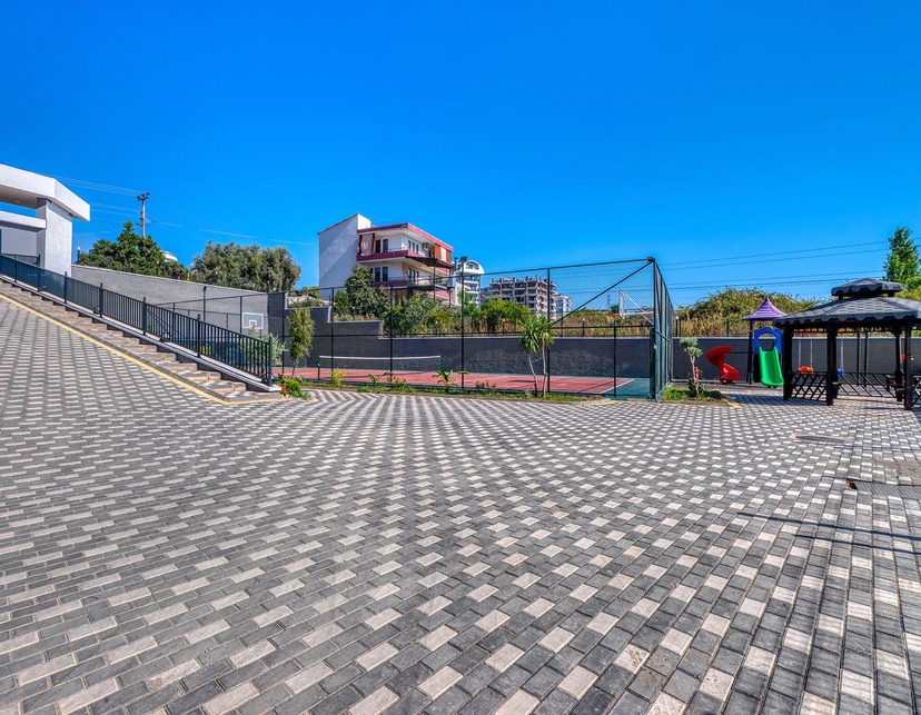 Modern 1+1 lägenhet i Avsallar, Alanya med lyxiga bekvämligheter
