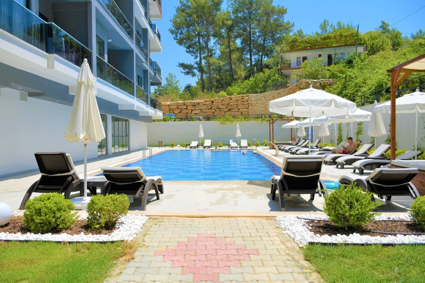 Lyxig 2+1 Penthouse med Bergsutsikt i Avsallar, Alanya