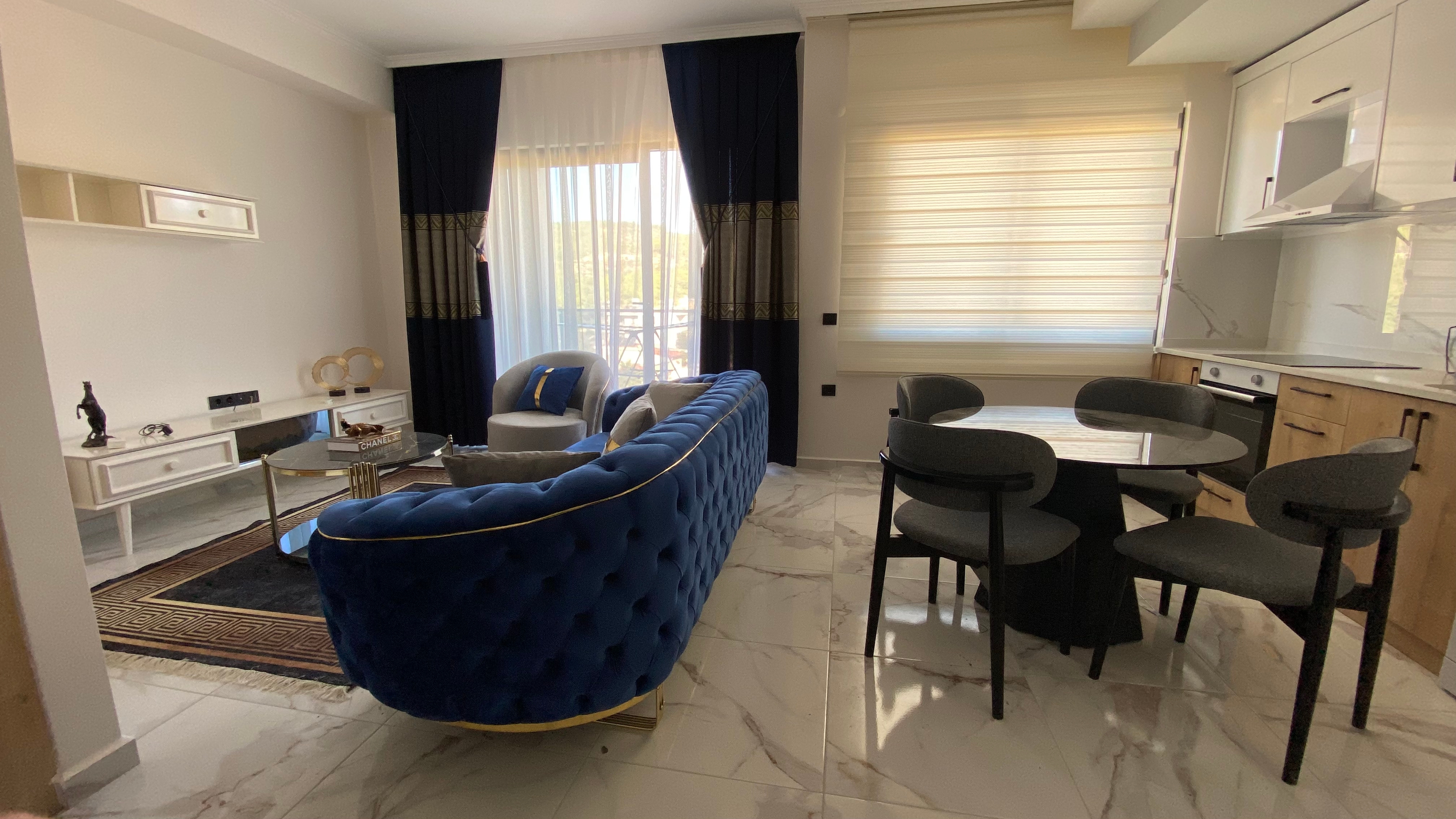 Lyxig 2+1 Penthouse med Bergsutsikt i Avsallar, Alanya