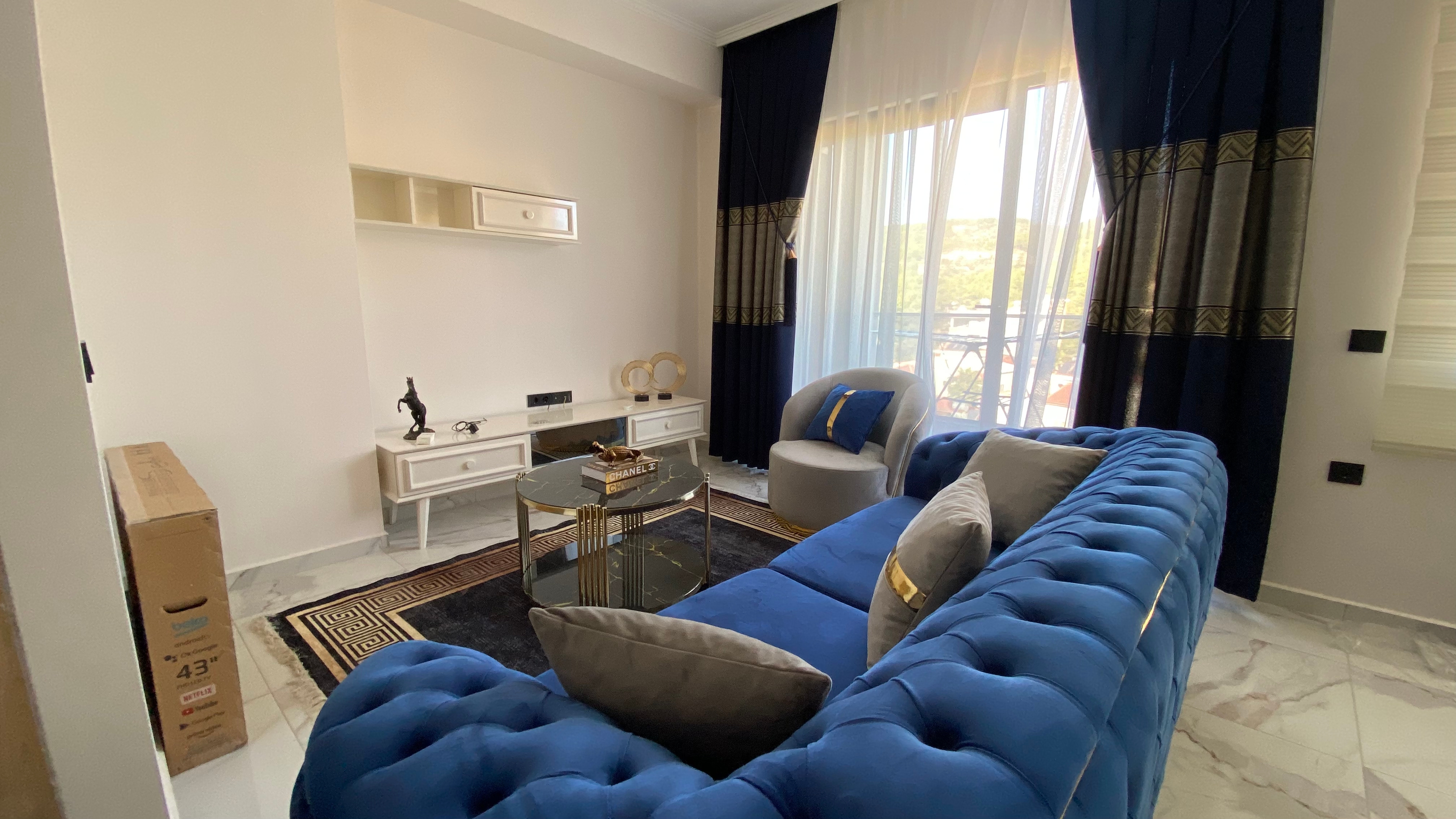 Lyxig 2+1 Penthouse med Bergsutsikt i Avsallar, Alanya