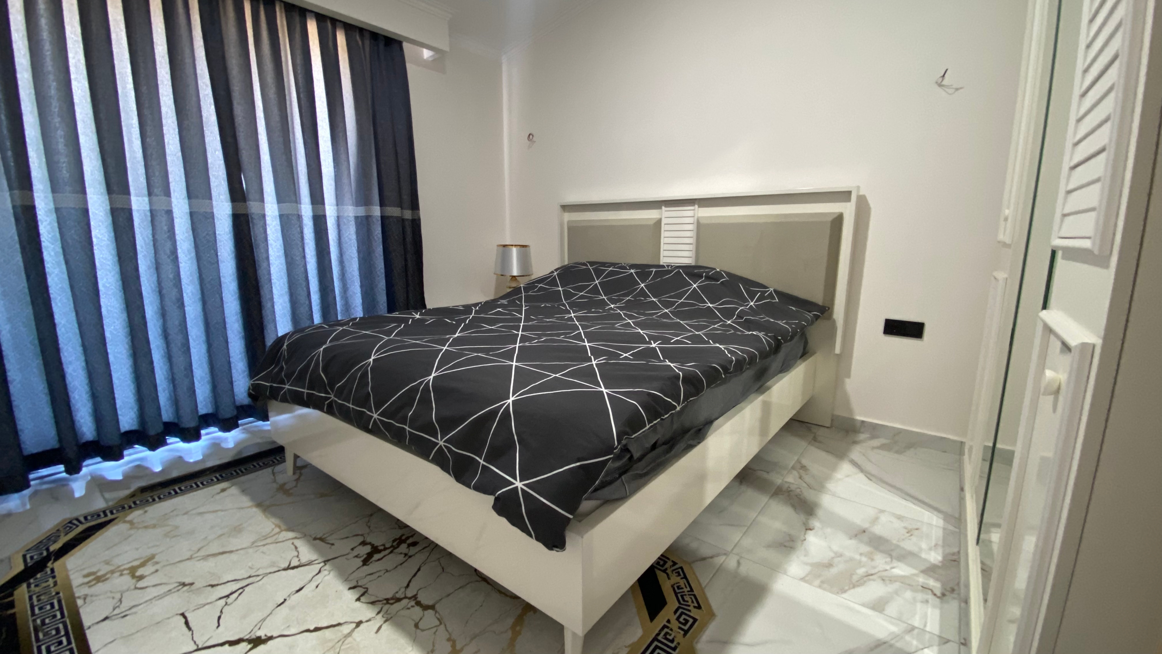 Lyxig 2+1 Penthouse med Bergsutsikt i Avsallar, Alanya