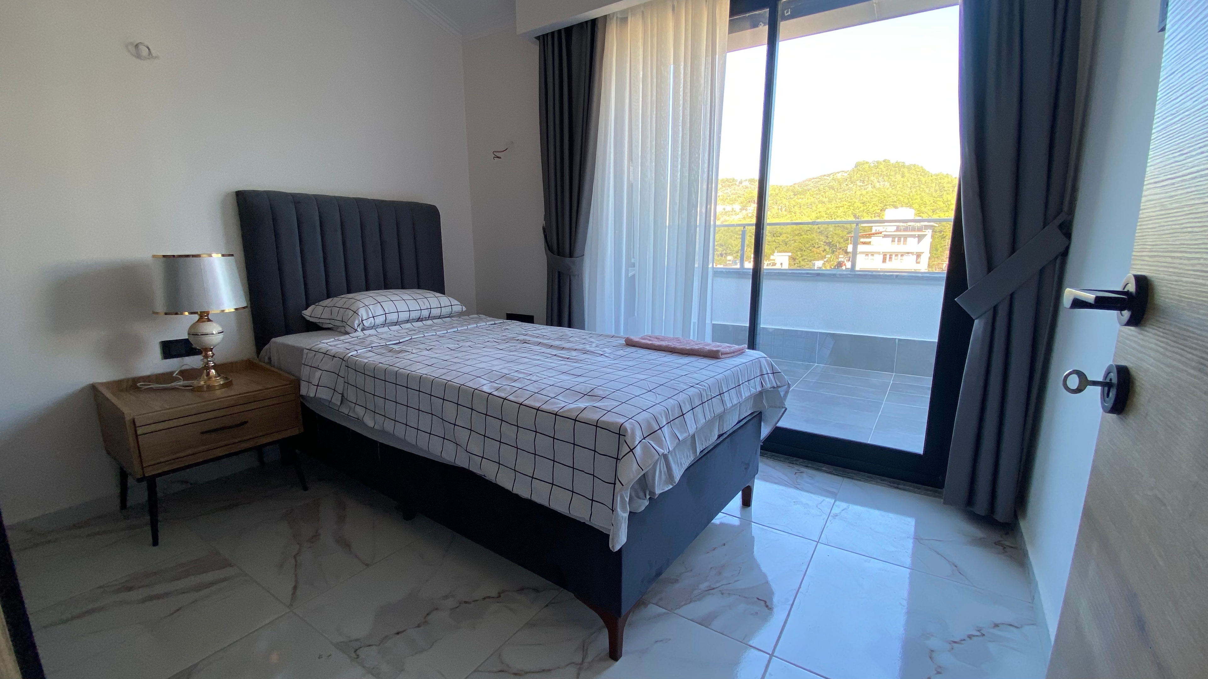 Lyxig 2+1 Penthouse med Bergsutsikt i Avsallar, Alanya