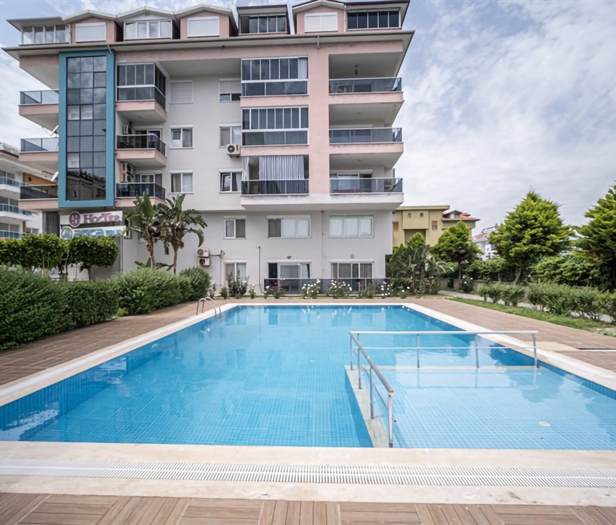 Havutsikt 1+1 lägenhet i Kestel, Alanya
