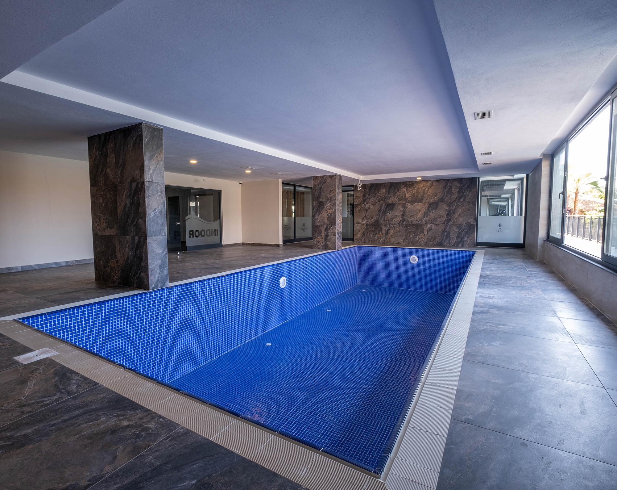 Luxurious 1+1 Apartment with Sea and Mountain Views, Alanya-Kestel