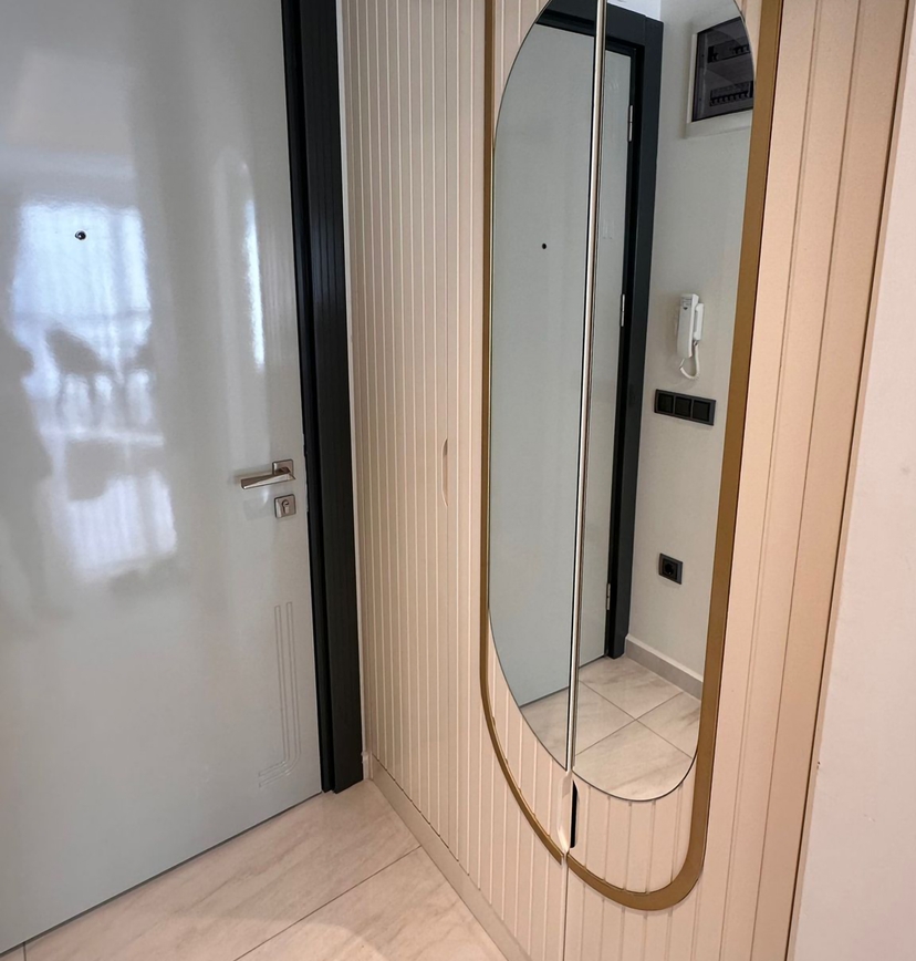 Luxuriöse 1+1 Wohnung mit Meerblick und Bergblick, Alanya