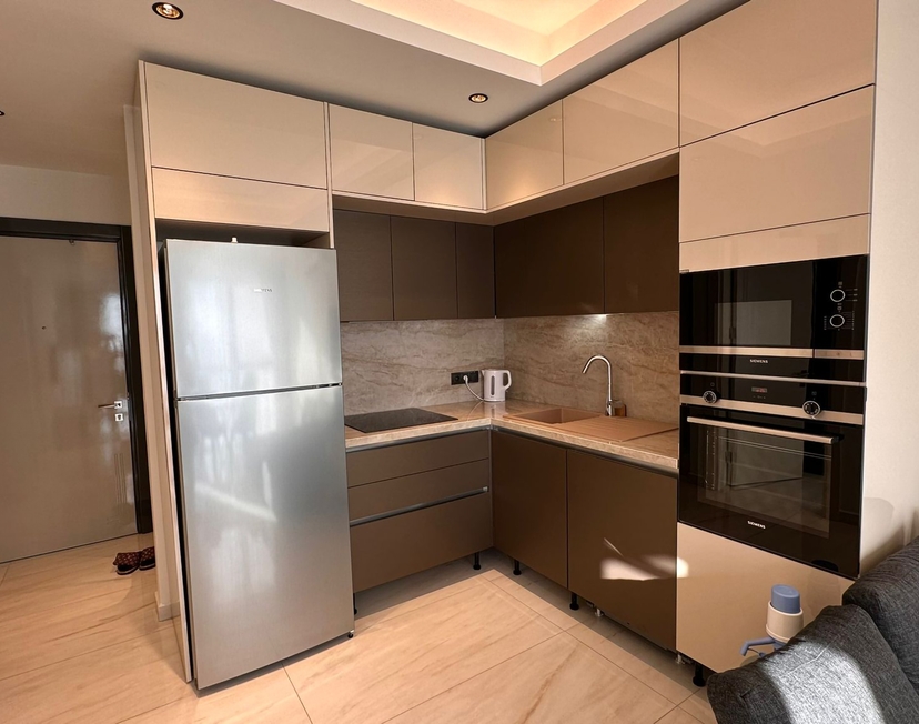 Luxuriöse 1+1 Wohnung mit Meerblick und Bergblick, Alanya