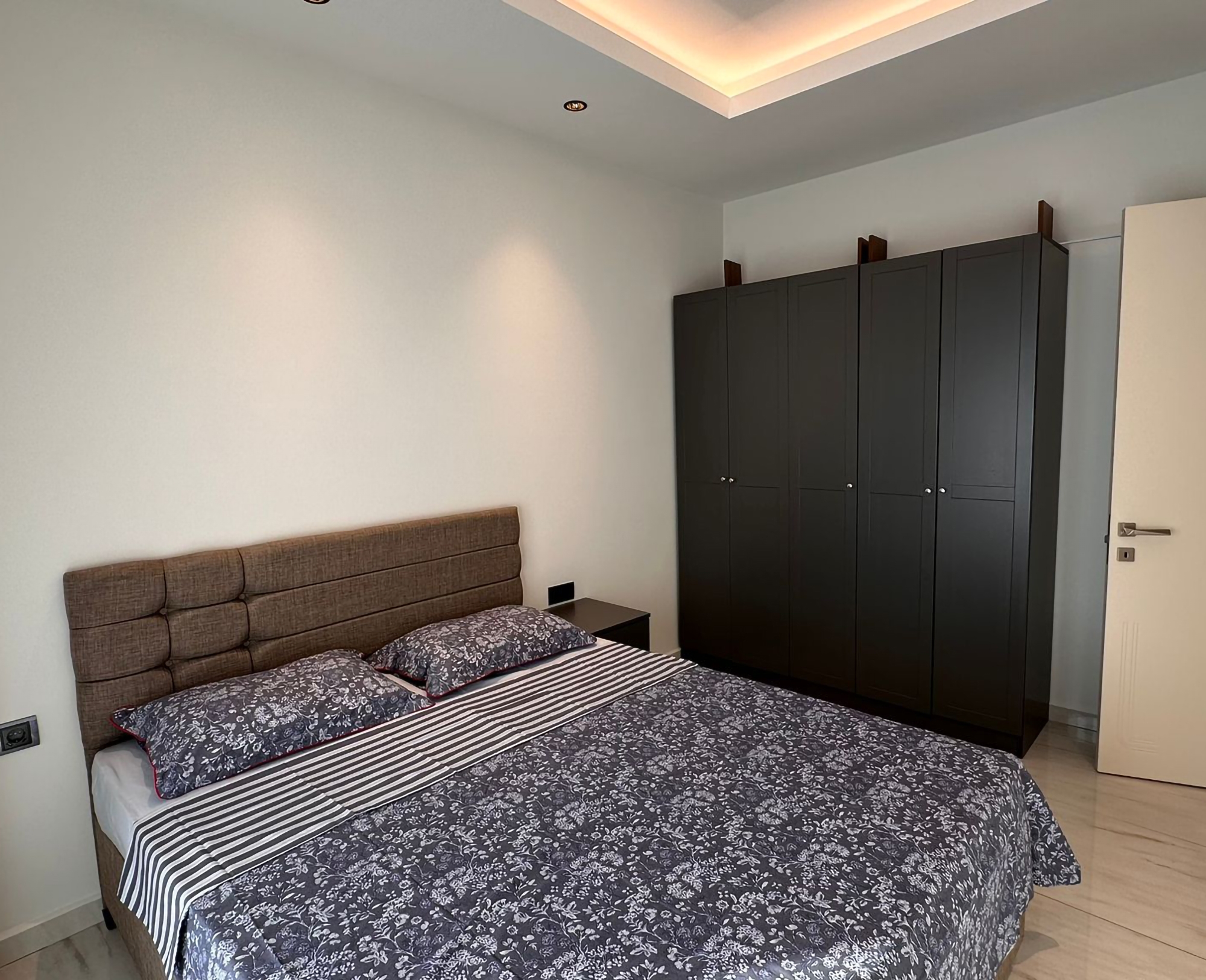 Luxuriöse 1+1 Wohnung mit Meerblick und Bergblick, Alanya