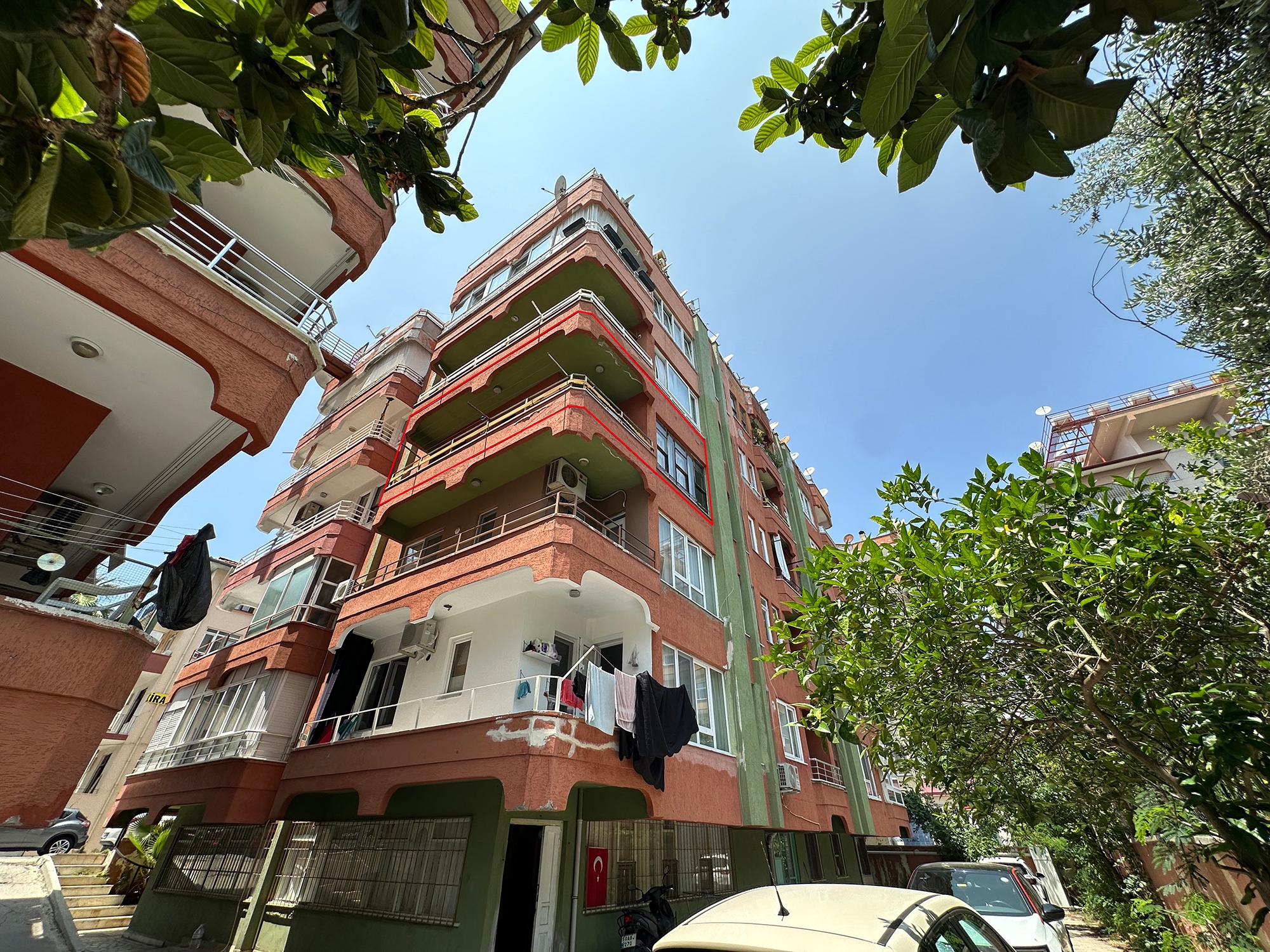 Fjellutsikt 1+1 Leilighet i Alanya Byssentrum