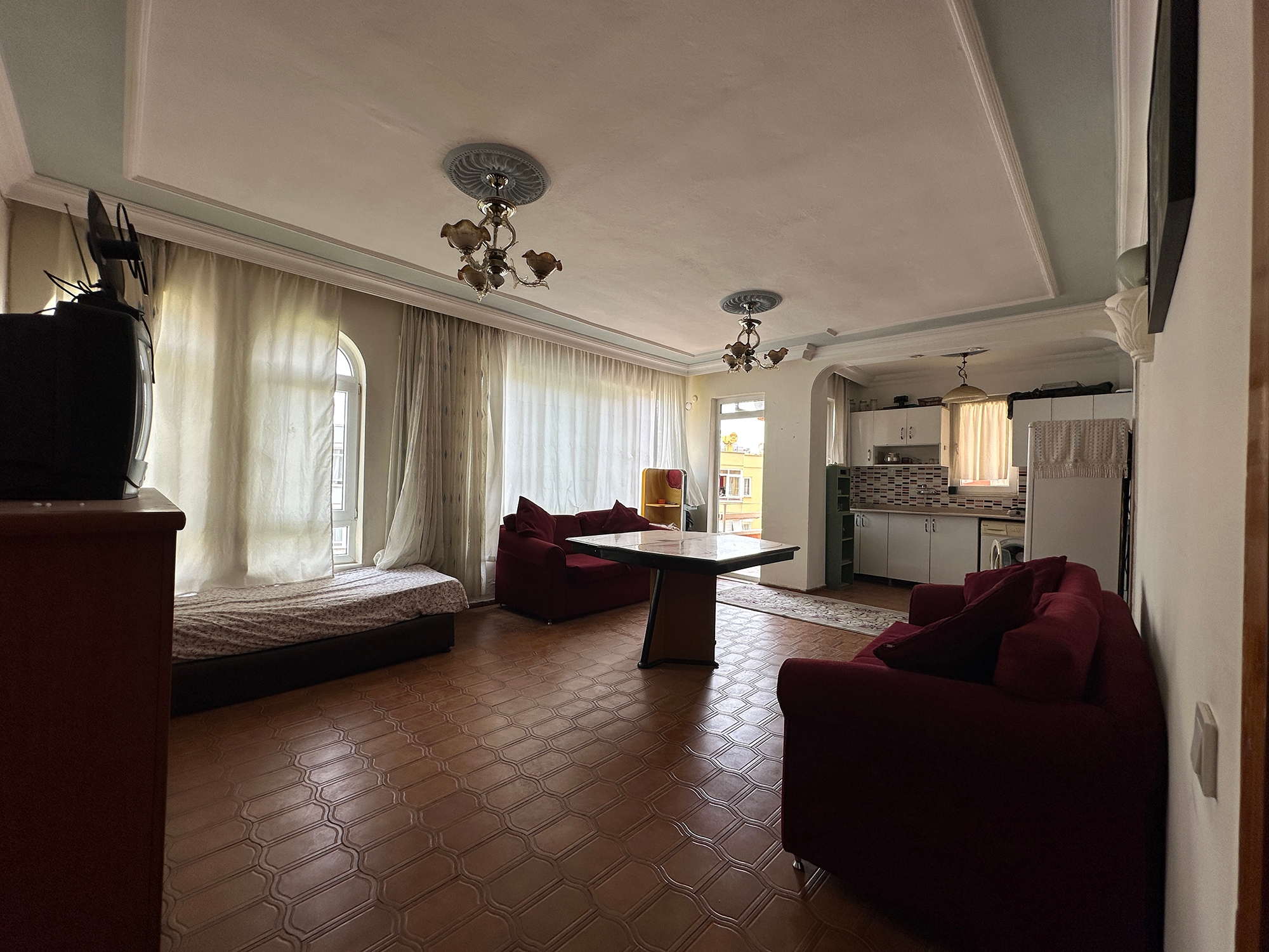 Fjellutsikt 1+1 Leilighet i Alanya Byssentrum