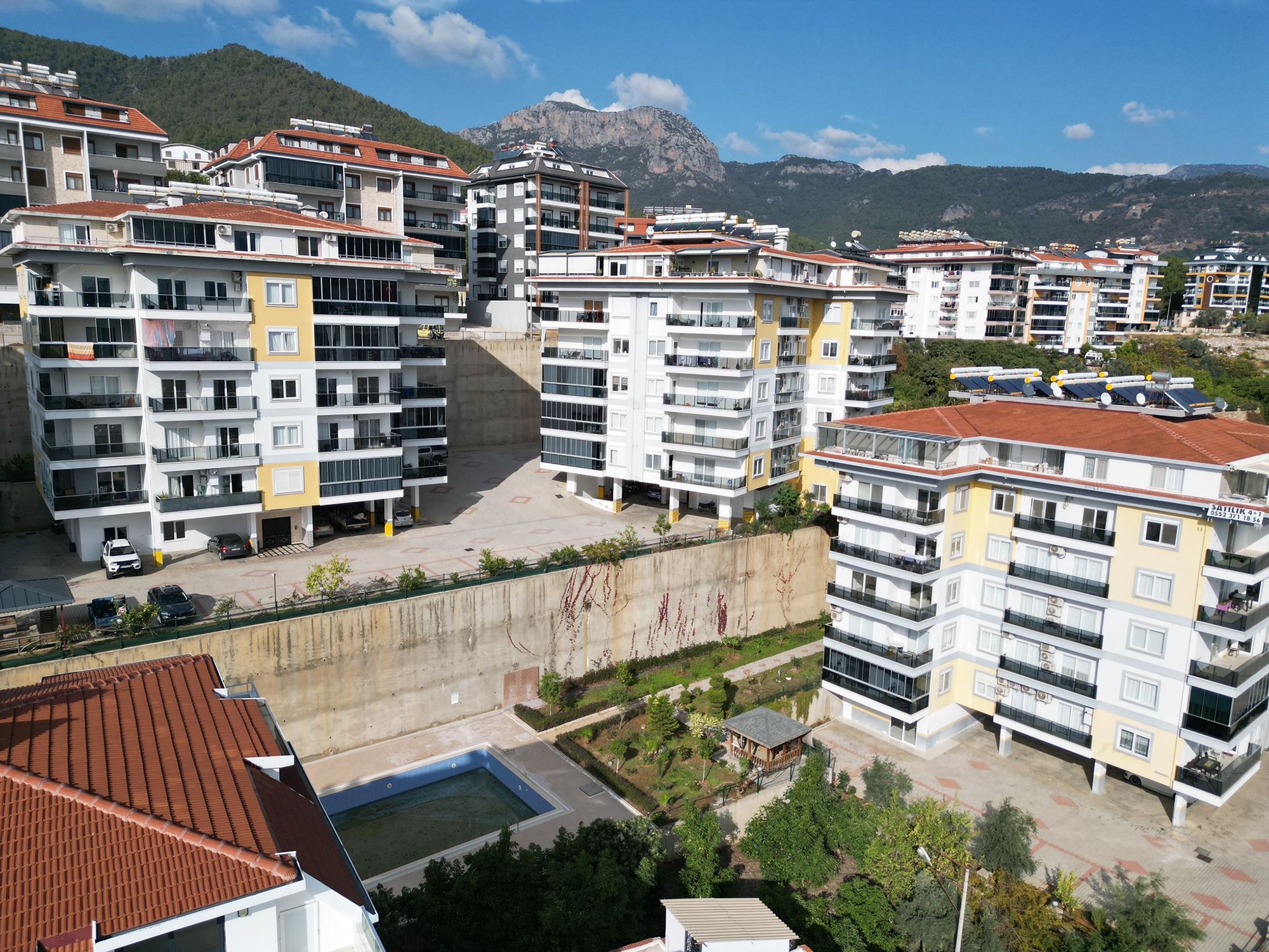 Geräumiges 3+1 Apartment in Alanya - Ciplakli