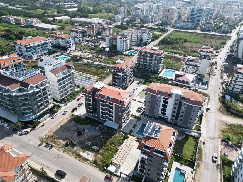 Luxuriöses 3+1 Penthouse mit atemberaubendem Blick auf das Meer und die Berge, Alanya Kestel