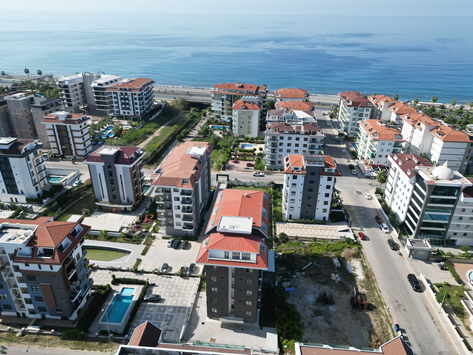 Luxuriöses 3+1 Penthouse mit atemberaubendem Blick auf das Meer und die Berge, Alanya Kestel