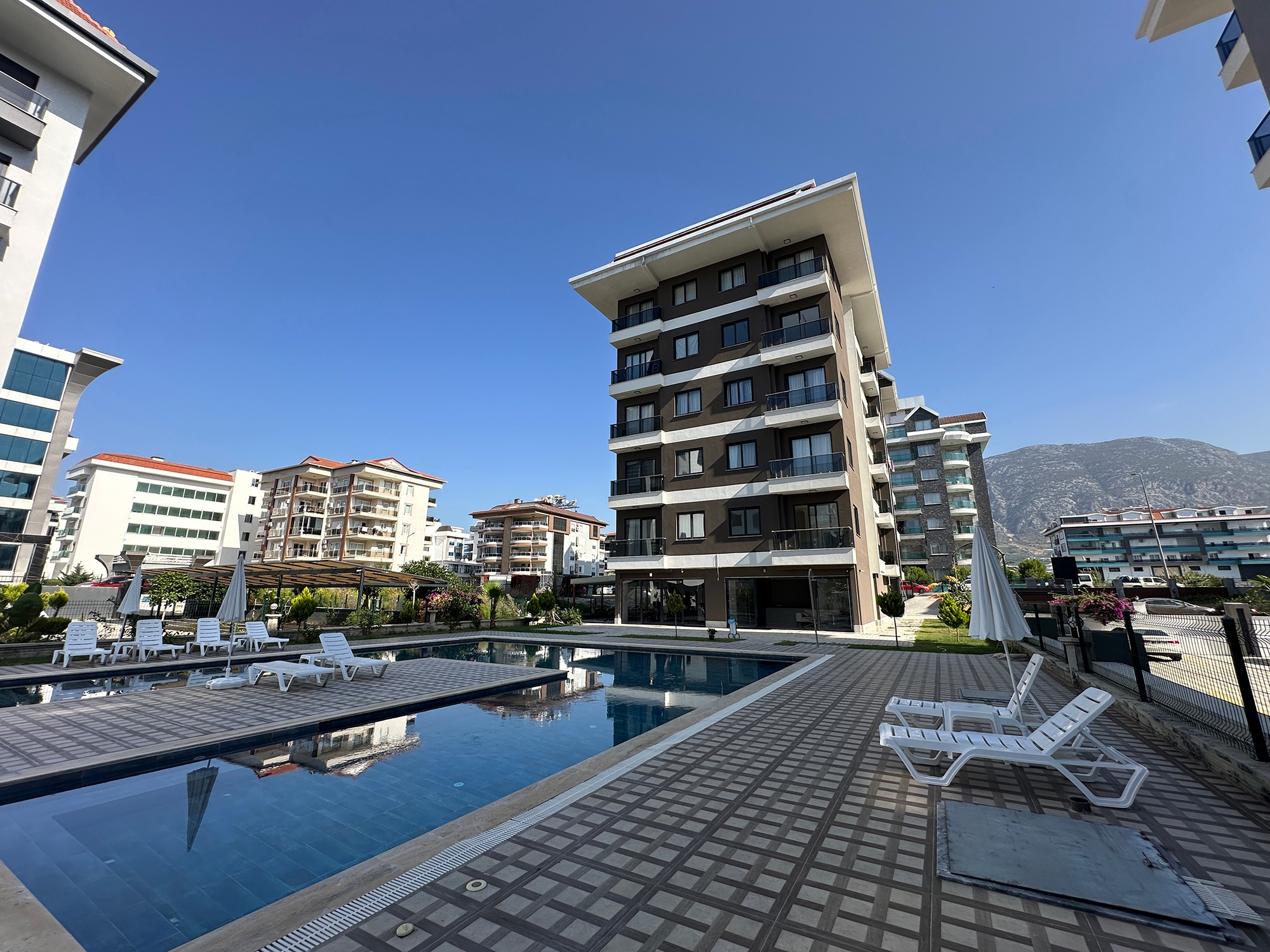Luxuriöses 3+1 Penthouse mit atemberaubendem Blick auf das Meer und die Berge, Alanya Kestel
