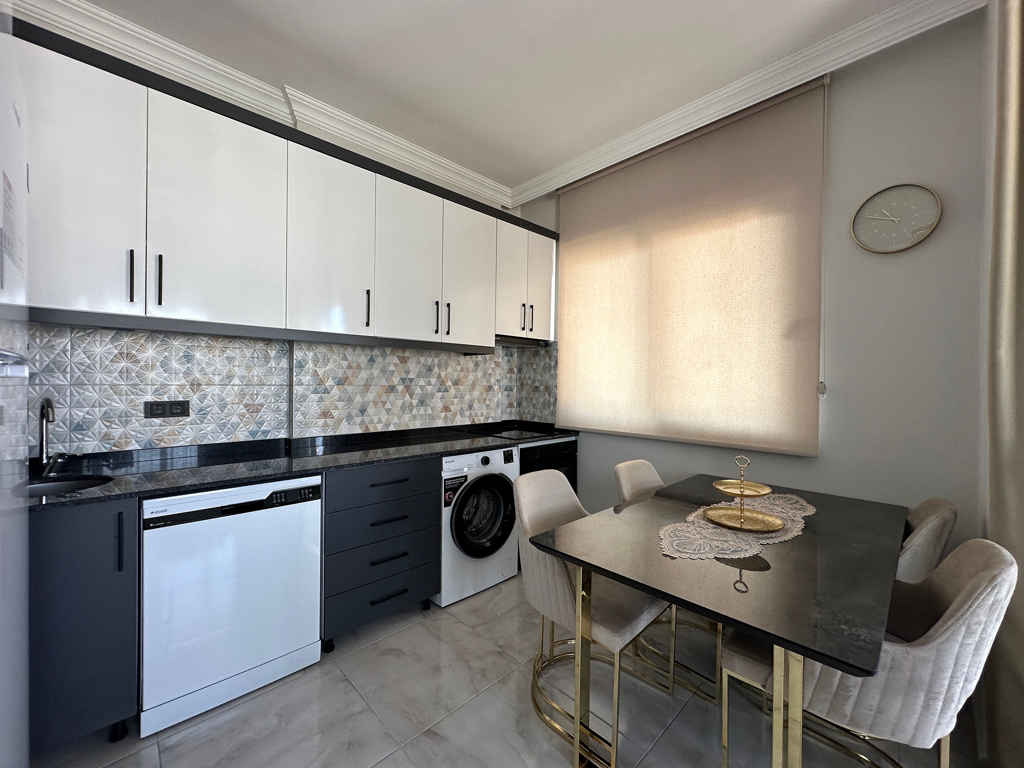 Luxuriöses 3+1 Penthouse mit atemberaubendem Blick auf das Meer und die Berge, Alanya Kestel