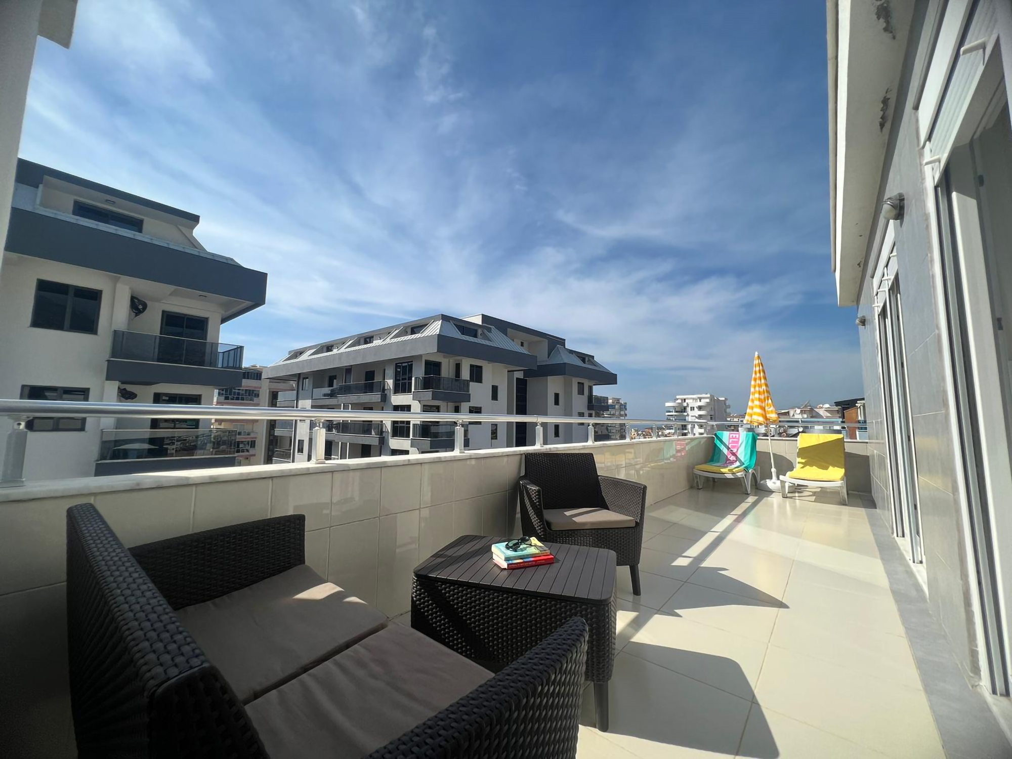 Havutsikt Penthouse i Mahmutlar, Alanya
