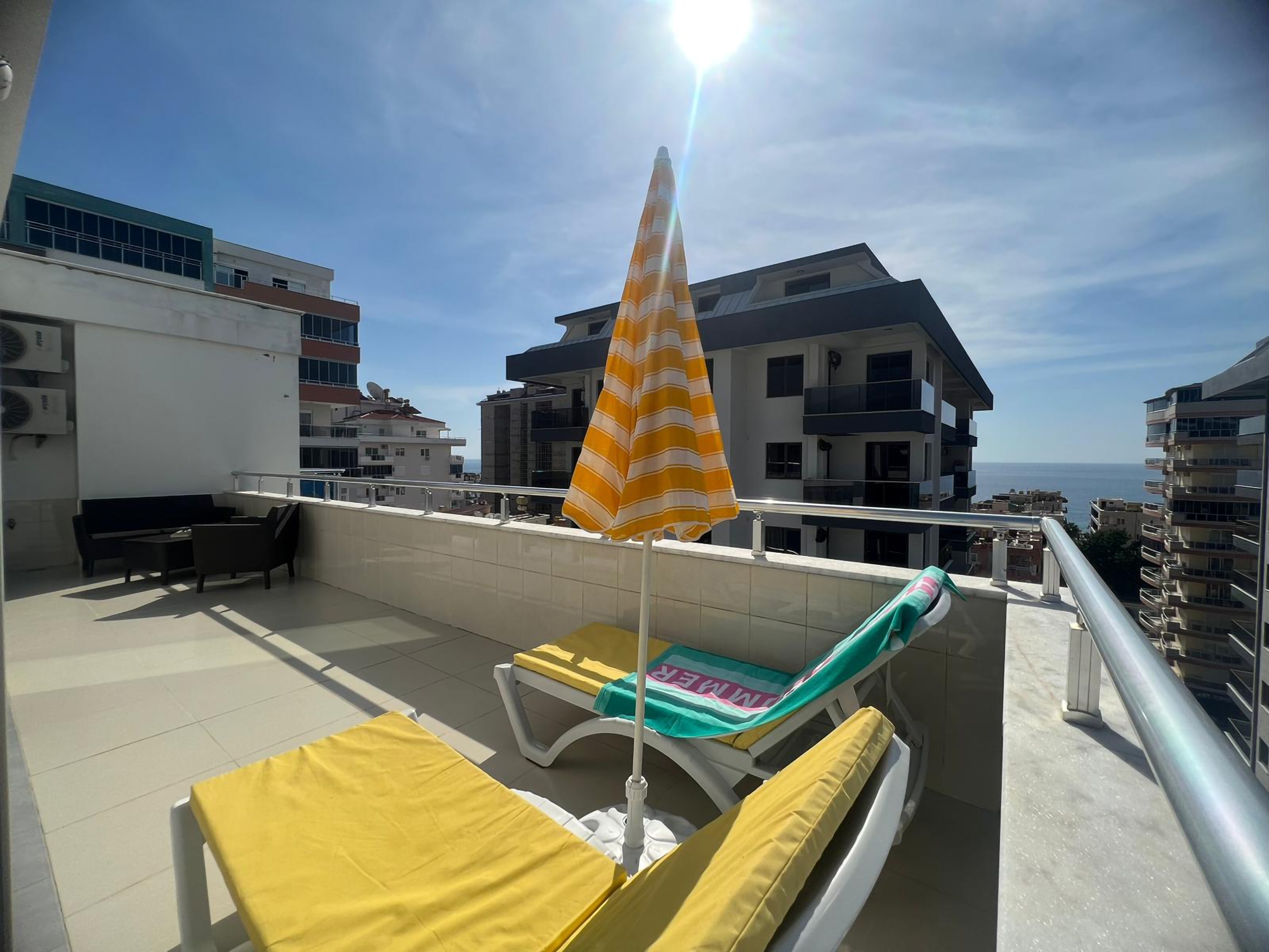 Havutsikt Penthouse i Mahmutlar, Alanya