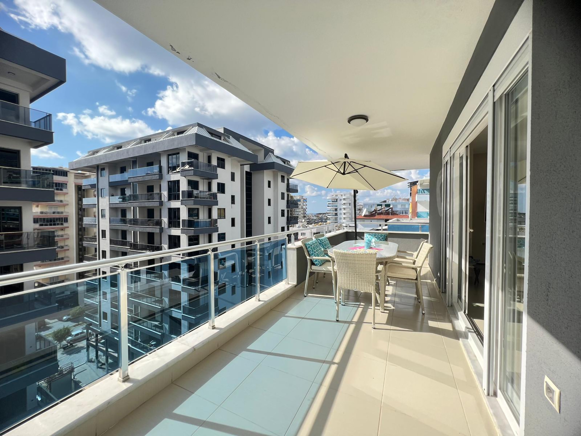 Havutsikt Penthouse i Mahmutlar, Alanya
