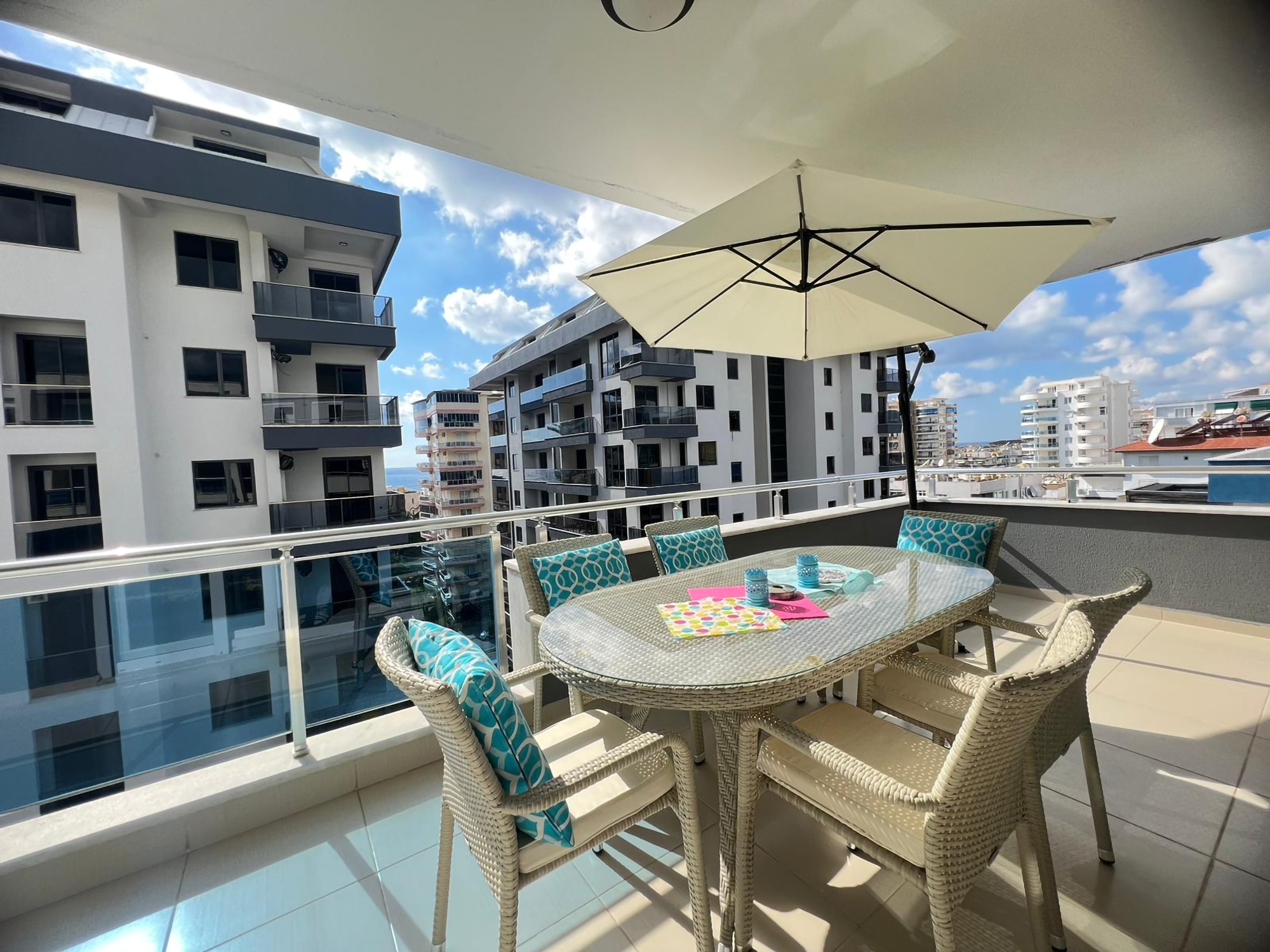 Havutsikt Penthouse i Mahmutlar, Alanya