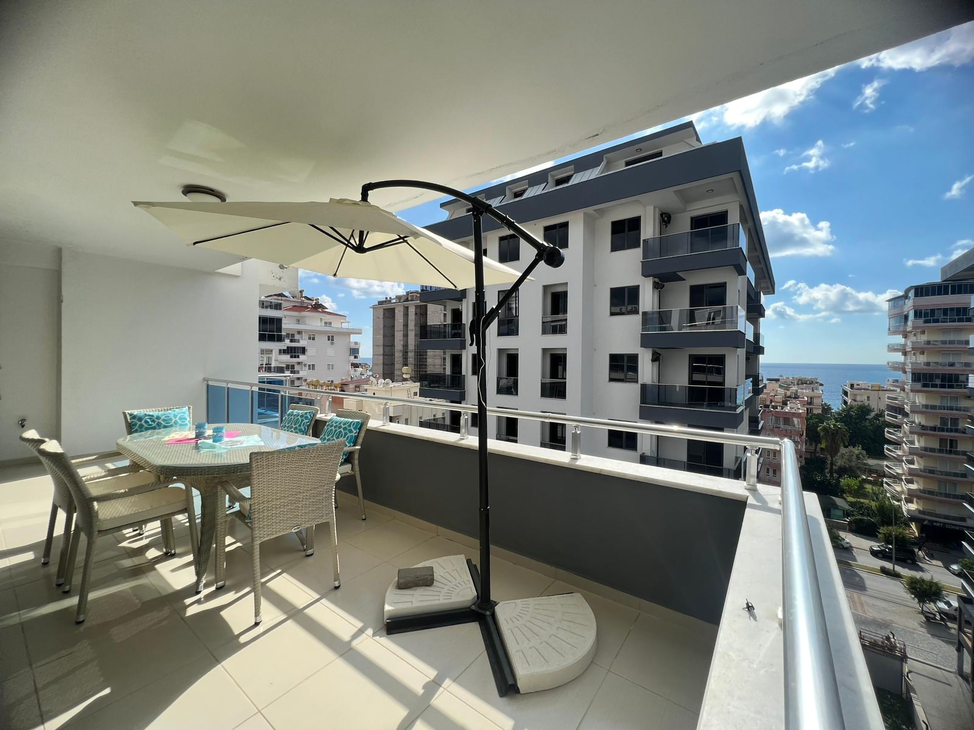 Havutsikt Penthouse i Mahmutlar, Alanya
