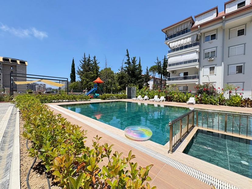 Luksuriøs 2+1 Penthouse med Fjellutsikt, Alanya
