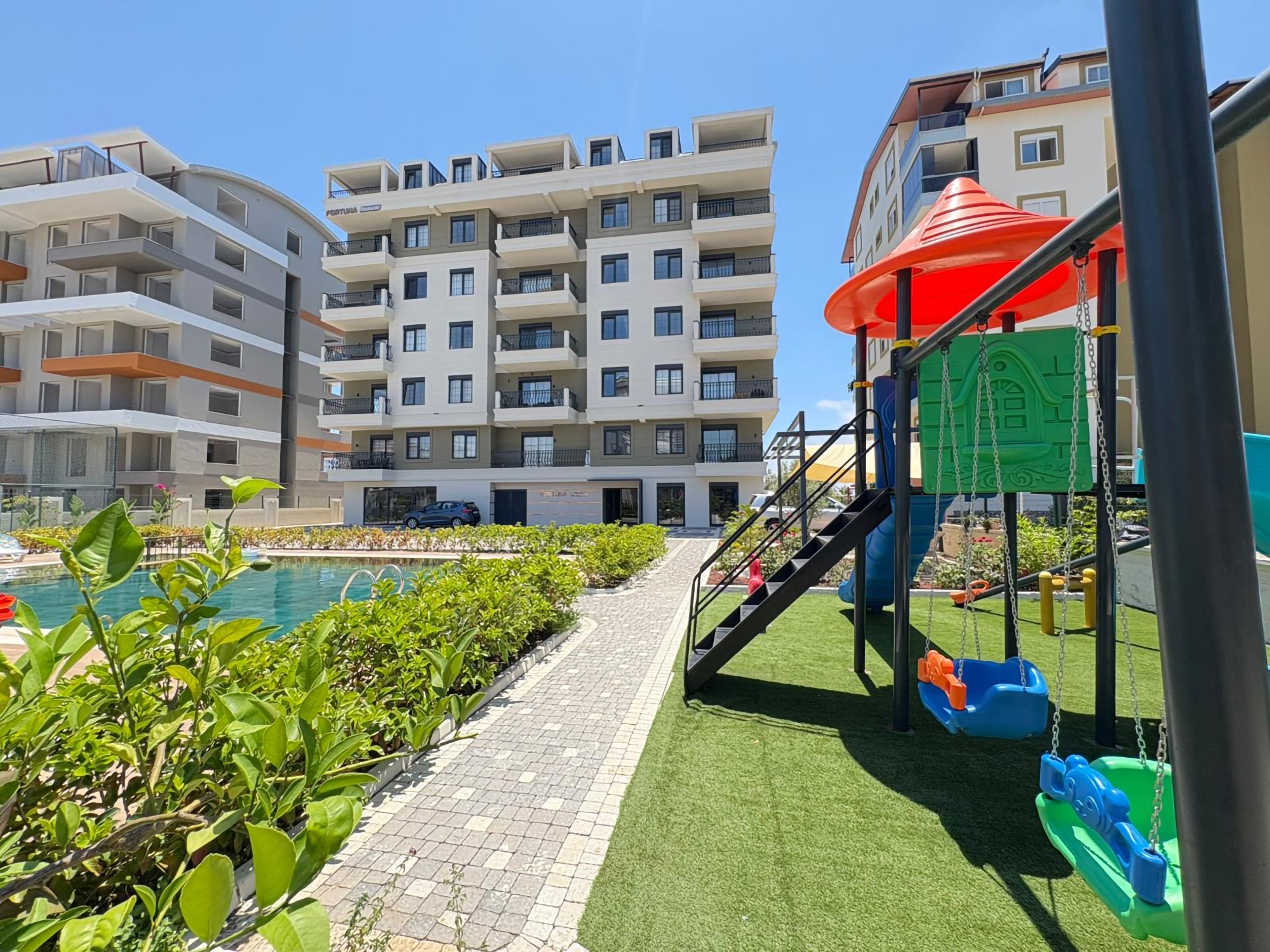 Luksuriøs 2+1 Penthouse med Fjellutsikt, Alanya
