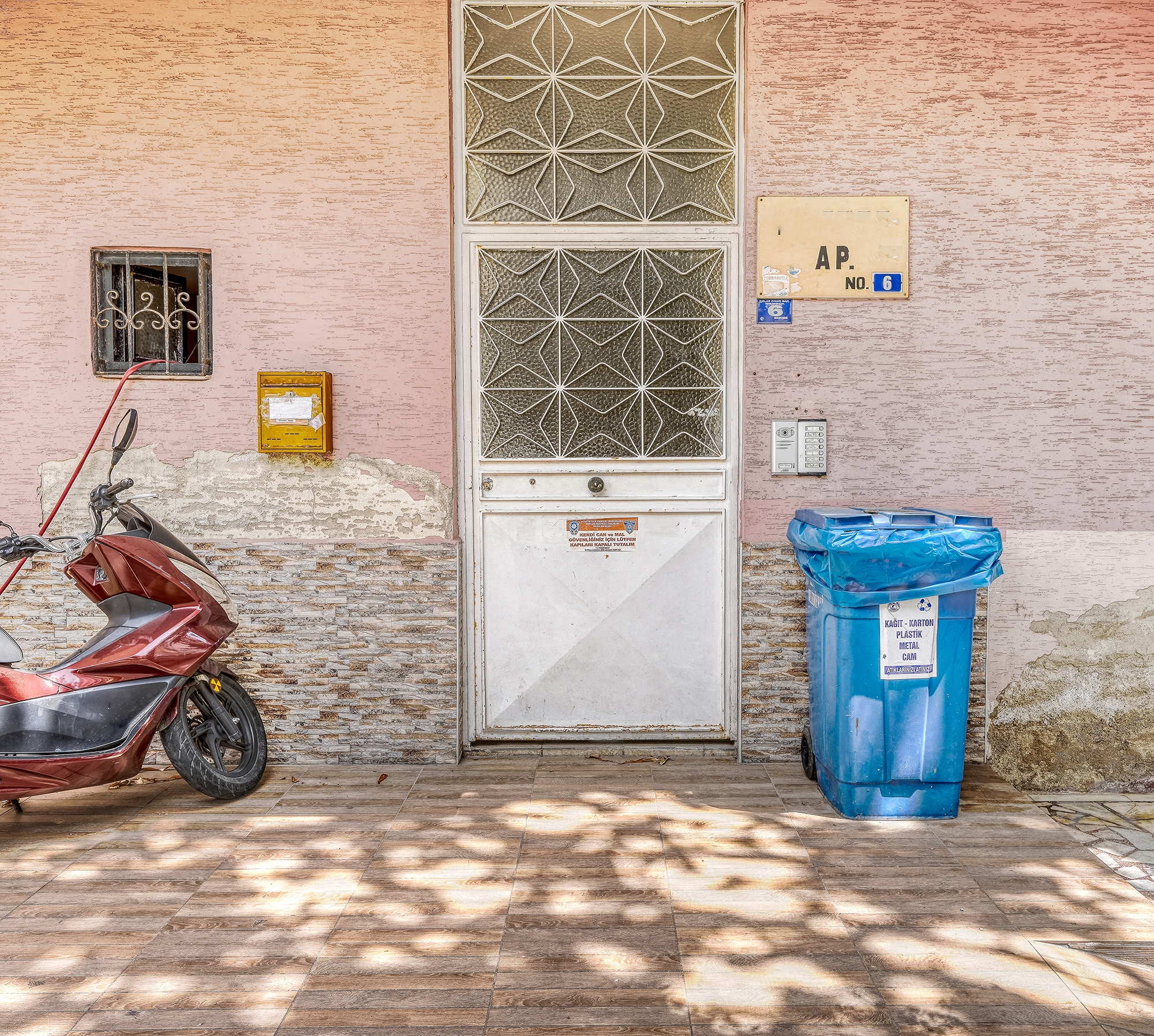 1+1 Wohnung mit Bergblick im Stadtzentrum von Alanya
