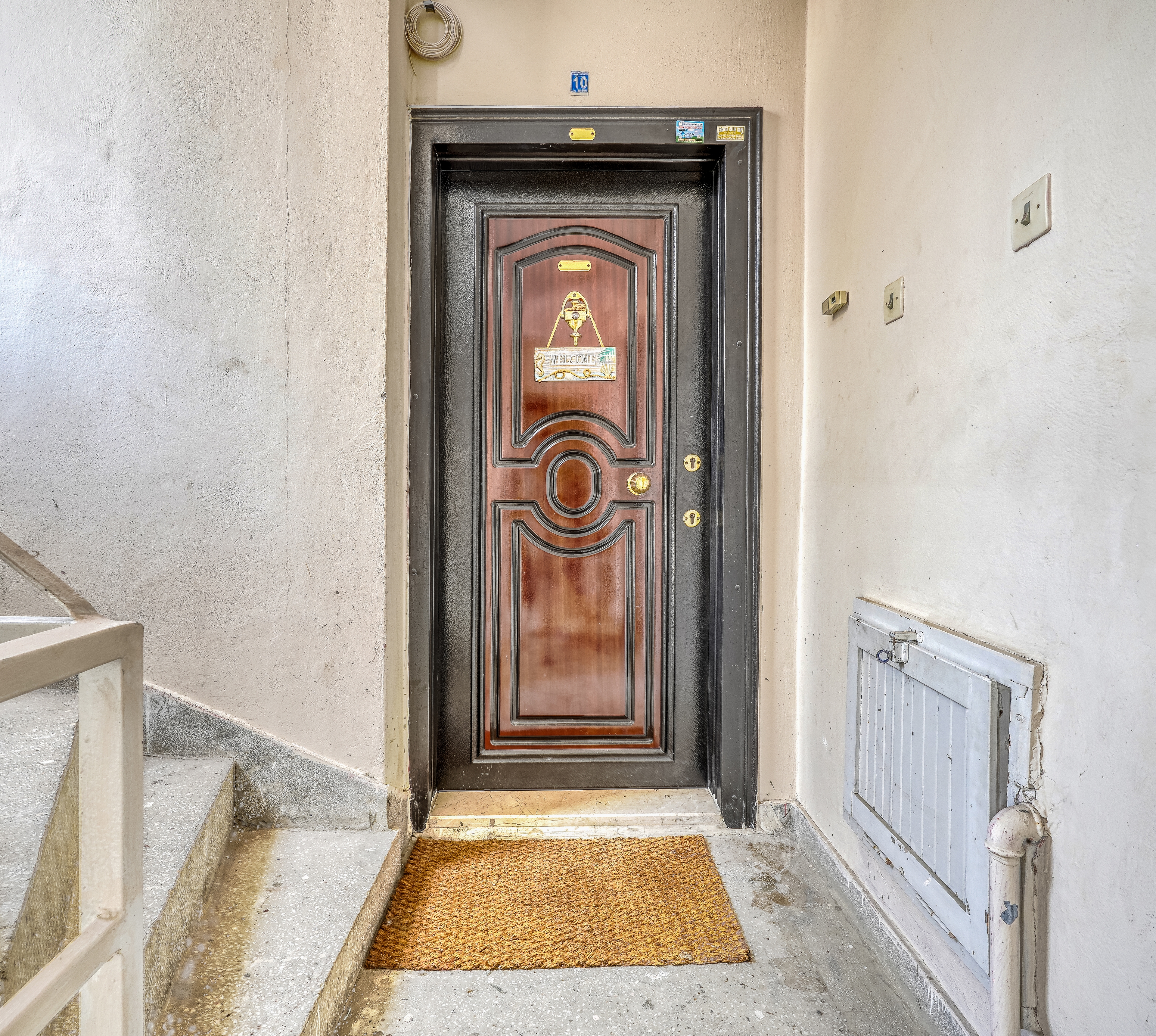 1+1 Wohnung mit Bergblick im Stadtzentrum von Alanya