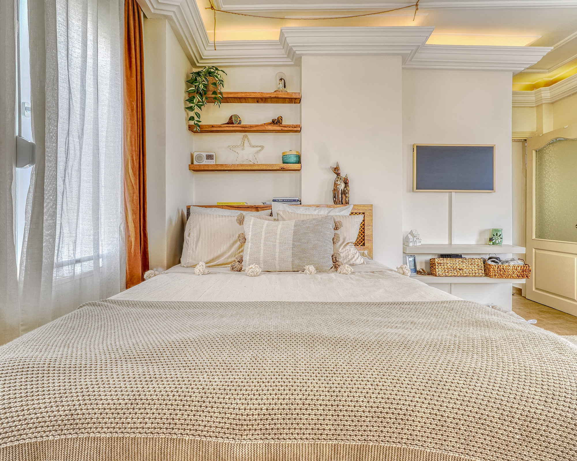 1+1 Wohnung mit Bergblick im Stadtzentrum von Alanya