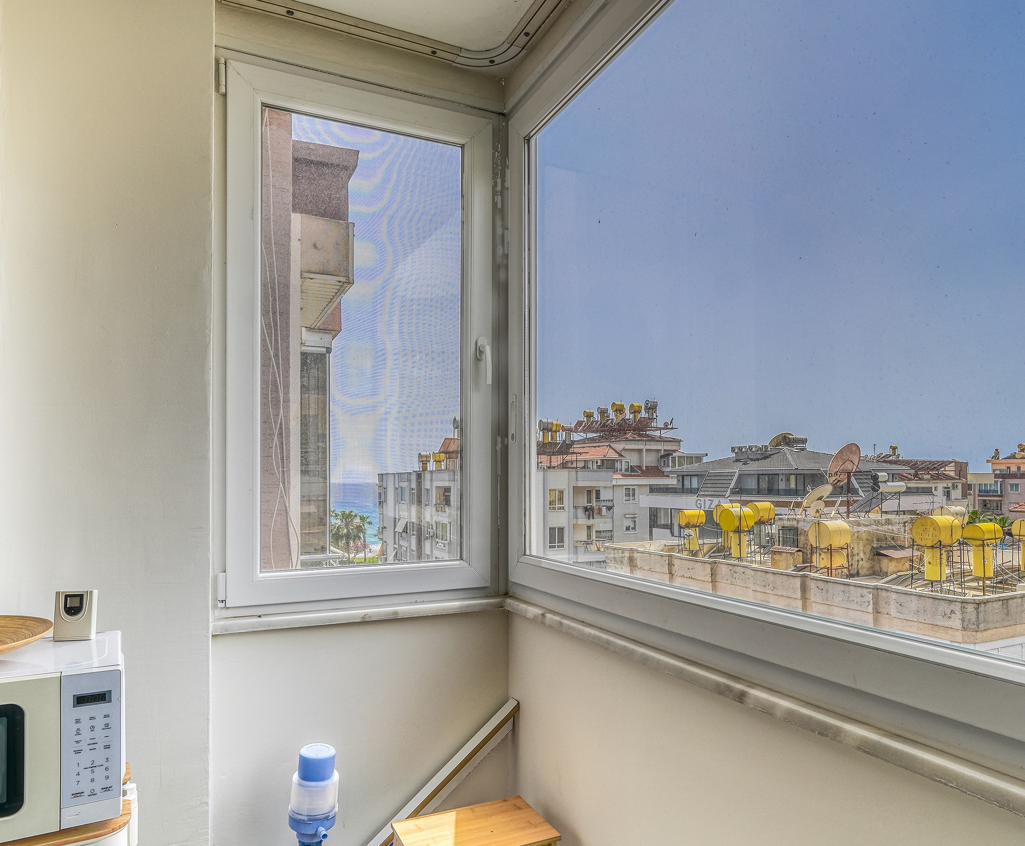 1+1 Wohnung mit Bergblick im Stadtzentrum von Alanya