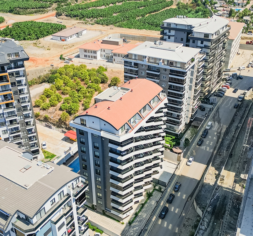 Luxury 1+1 Apartment with Mountain View, Alanya