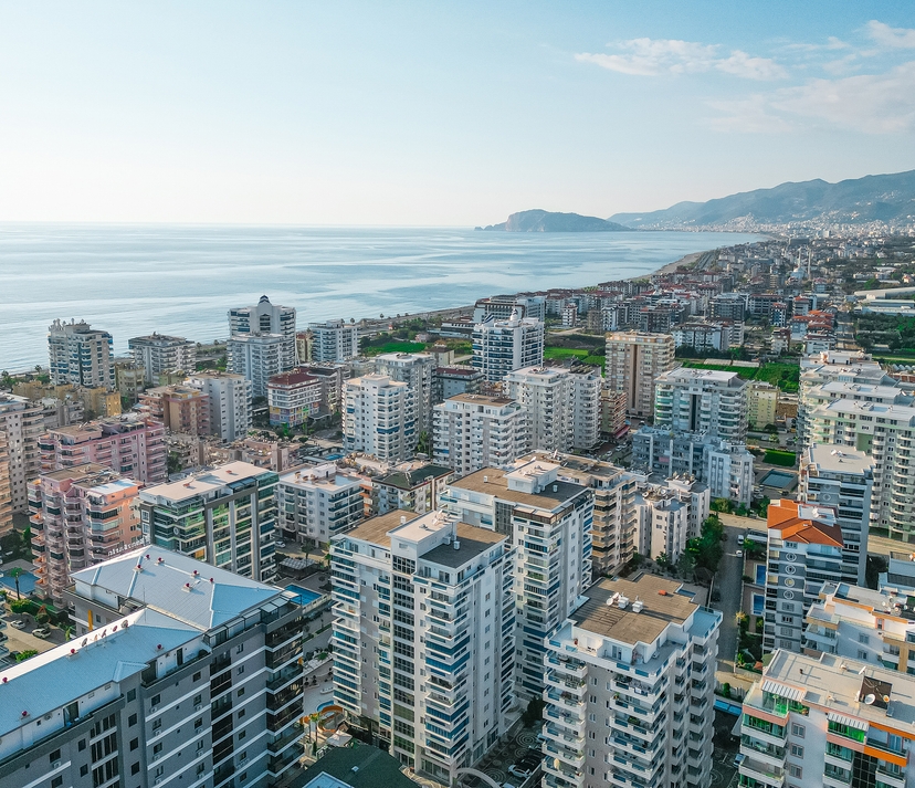 Luxury 1+1 Apartment with Sea and Mountain Views, Alanya