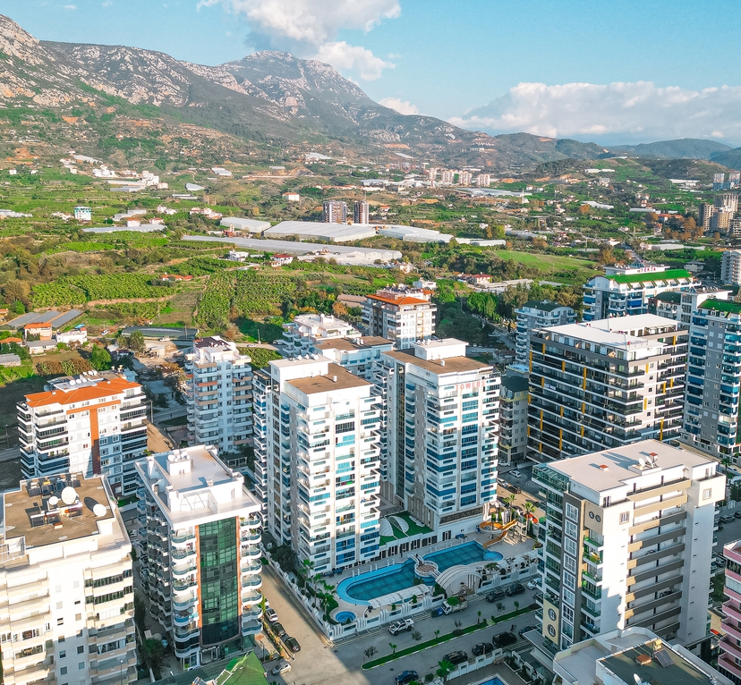 Luxury 1+1 Apartment with Sea and Mountain Views, Alanya