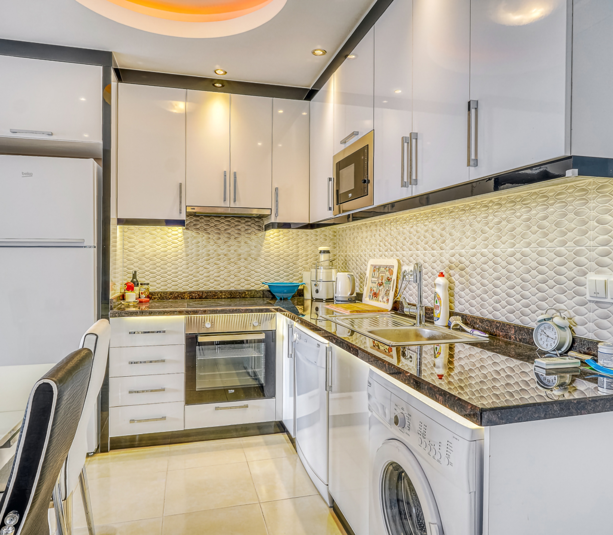 Luxury 1+1 Apartment with Sea and Mountain Views, Alanya