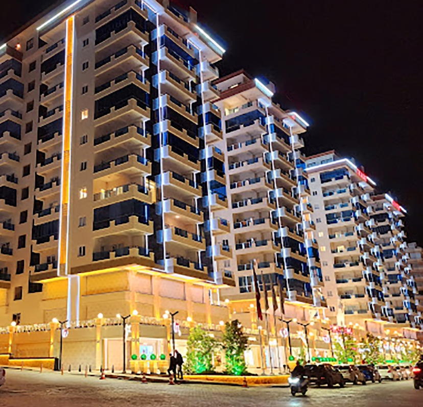 Luxurious 1+1 Apartment with Mountain Views in Mahmutlar, Alanya