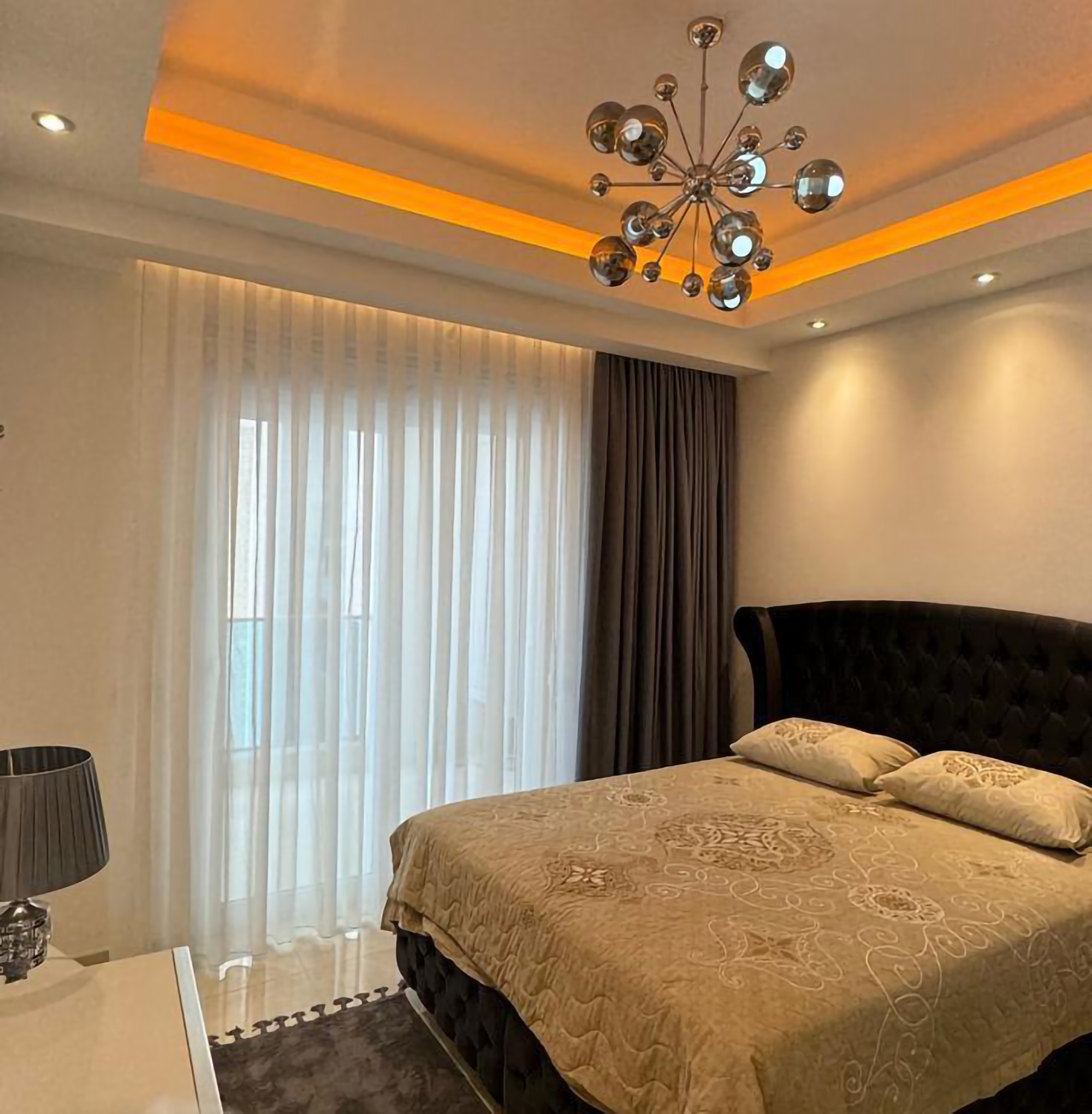 Luxurious 1+1 Apartment with Mountain Views in Mahmutlar, Alanya