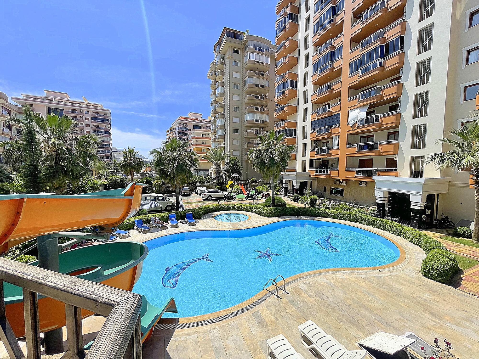 Sea View 2+1 Apartment in Mahmutlar, Alanya
