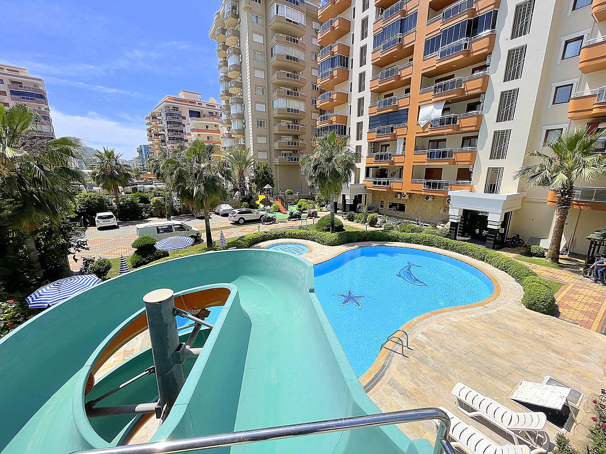 Sea View 2+1 Apartment in Mahmutlar, Alanya