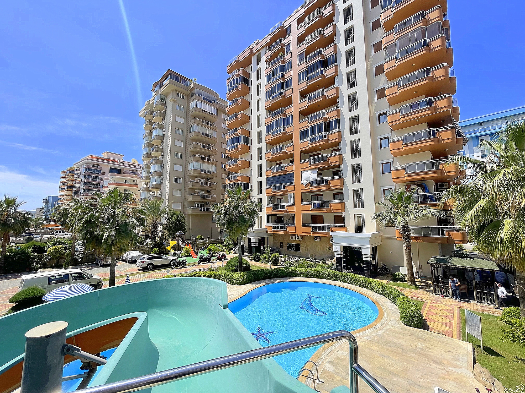 Sea View 2+1 Apartment in Mahmutlar, Alanya