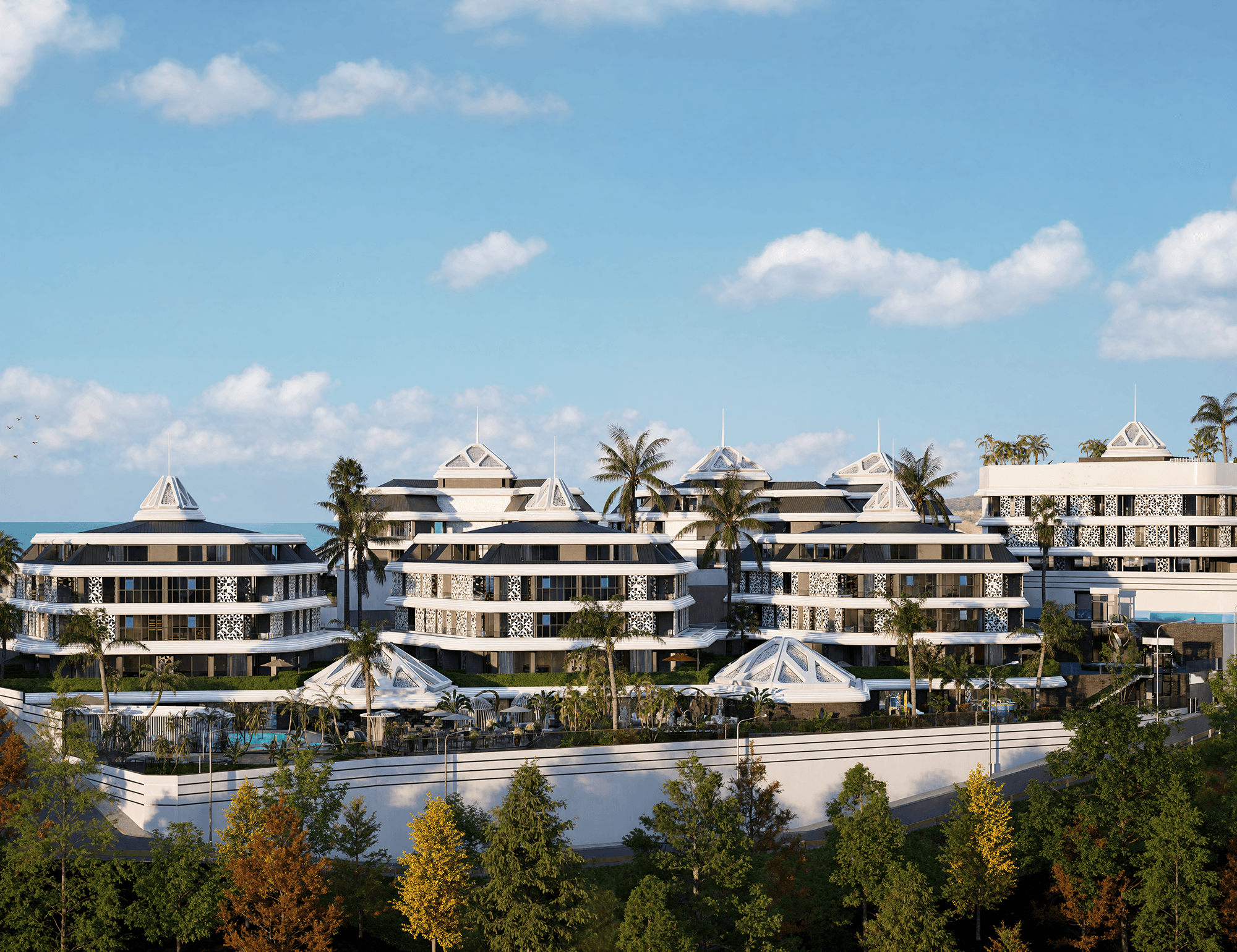 Luksuriøs 4+1 Penthouse med Hav- og Bjergudsigt i Alanya